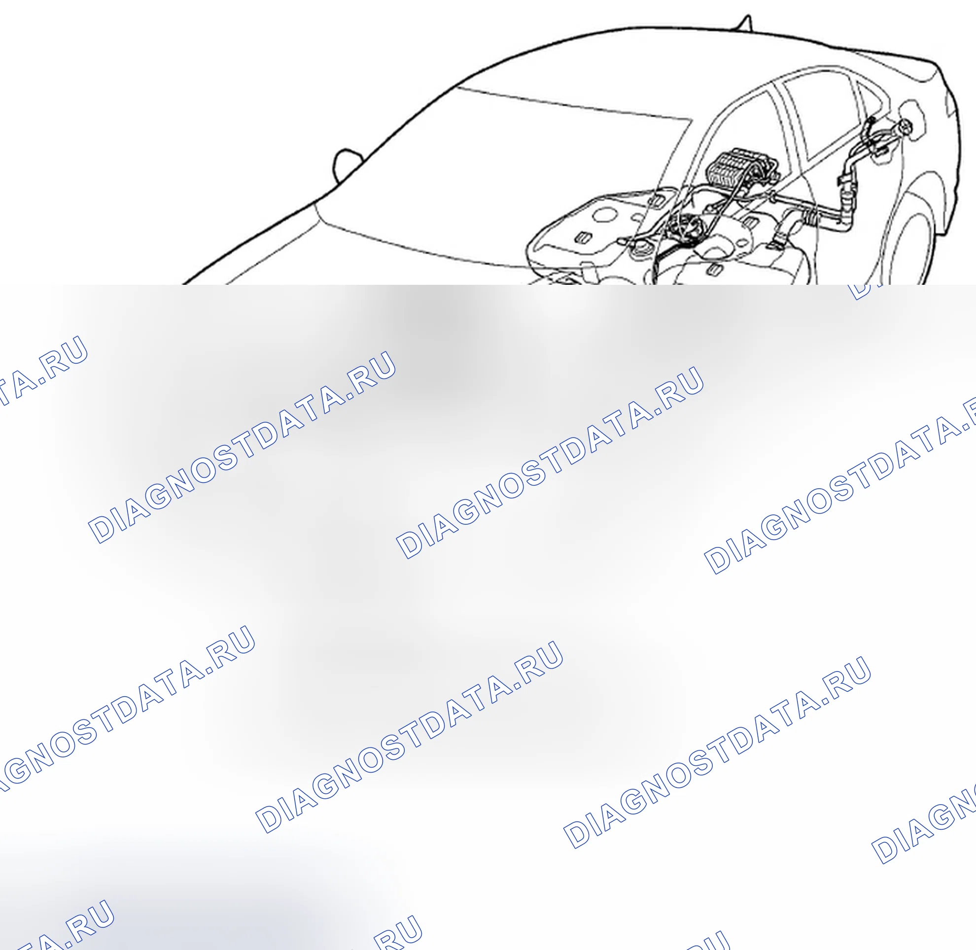 Рис. 92: Проверка топливопровода. Acura TSX II