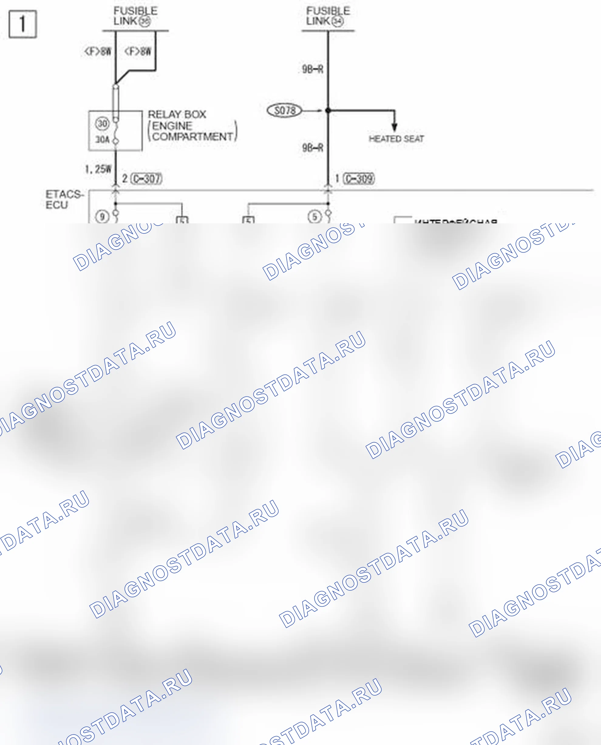 Рис. 701: ПОДСВЕТКА КУПОЛА, ПОДСВЕТКА БАГАЖНОГО ОТДЕЛЕНИЯ И ПОДСВЕТКА ОТВЕРСТИЯ КЛЮЧА ЗАЖИГАНИЯ - ЛАНСЕР. Mitsubishi Lancer Ralliart X рестайлинг
