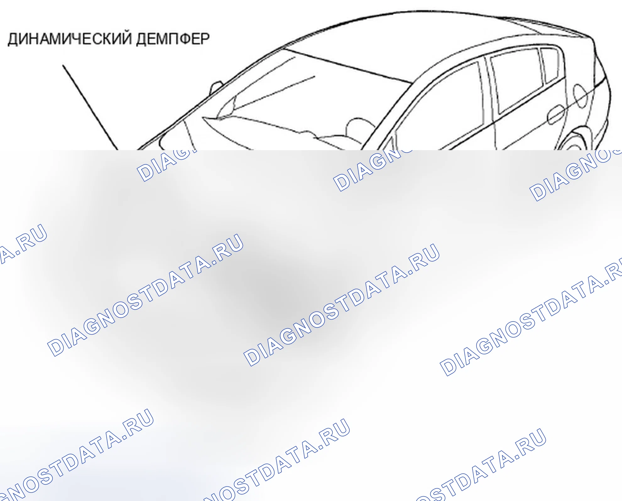 Рис. 2: Индекс расположения компонентов. Honda Insight ZE2
