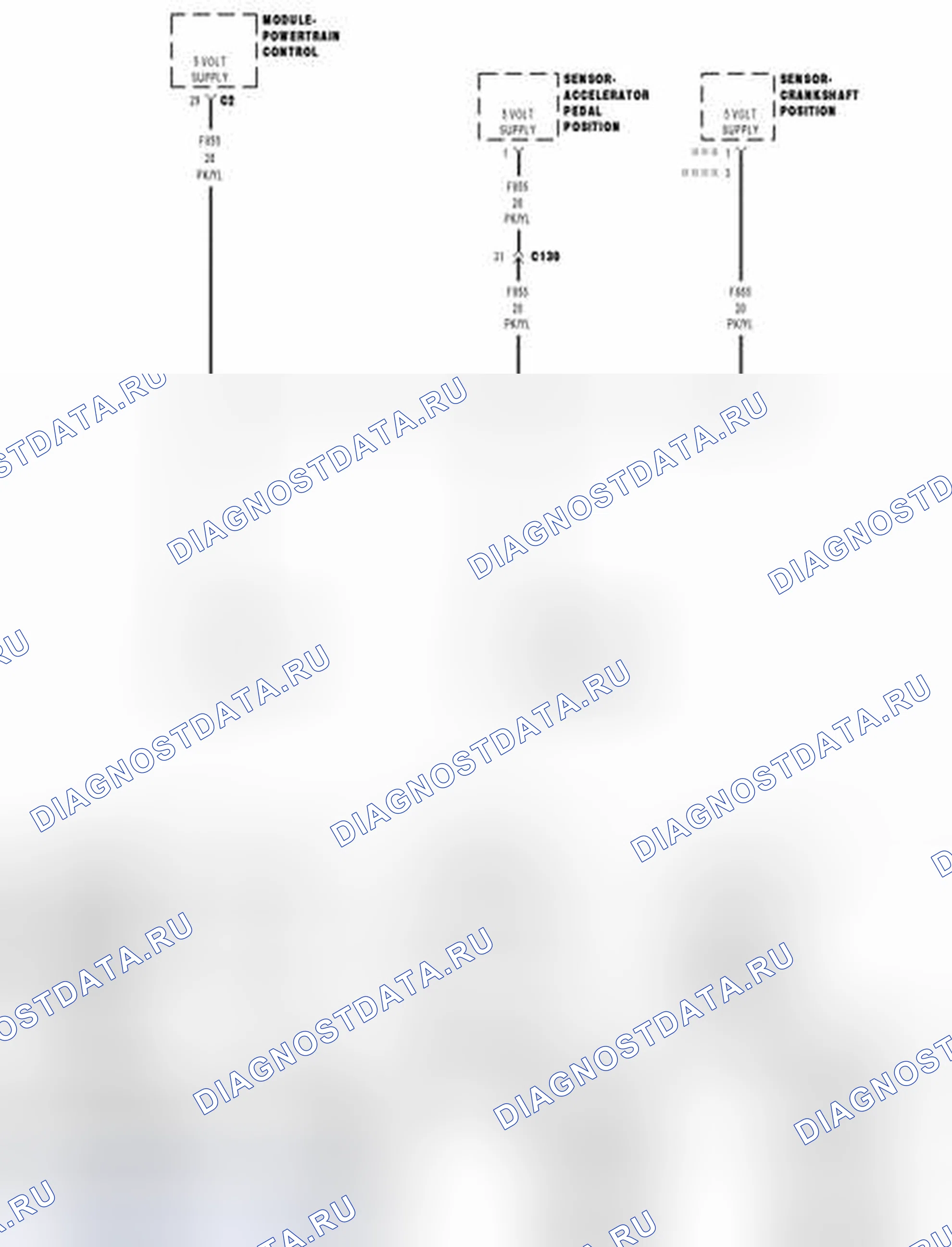 Рис. 368: Принципиальная схема. Dodge Cab & Chassis R3500 HD 