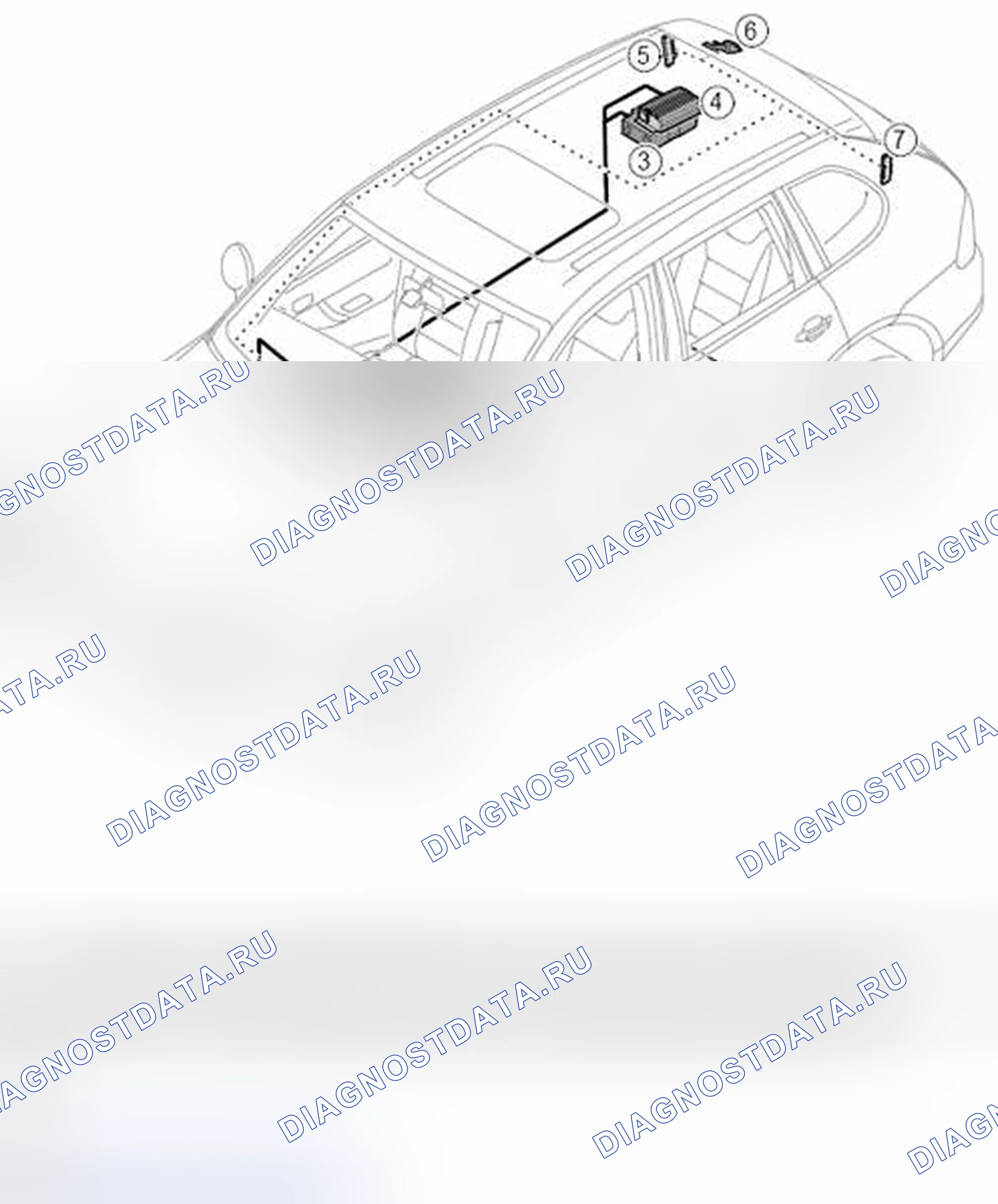 Рис. 34: CDR23 - Компоненты. Kia Optima IV рестайлинг
