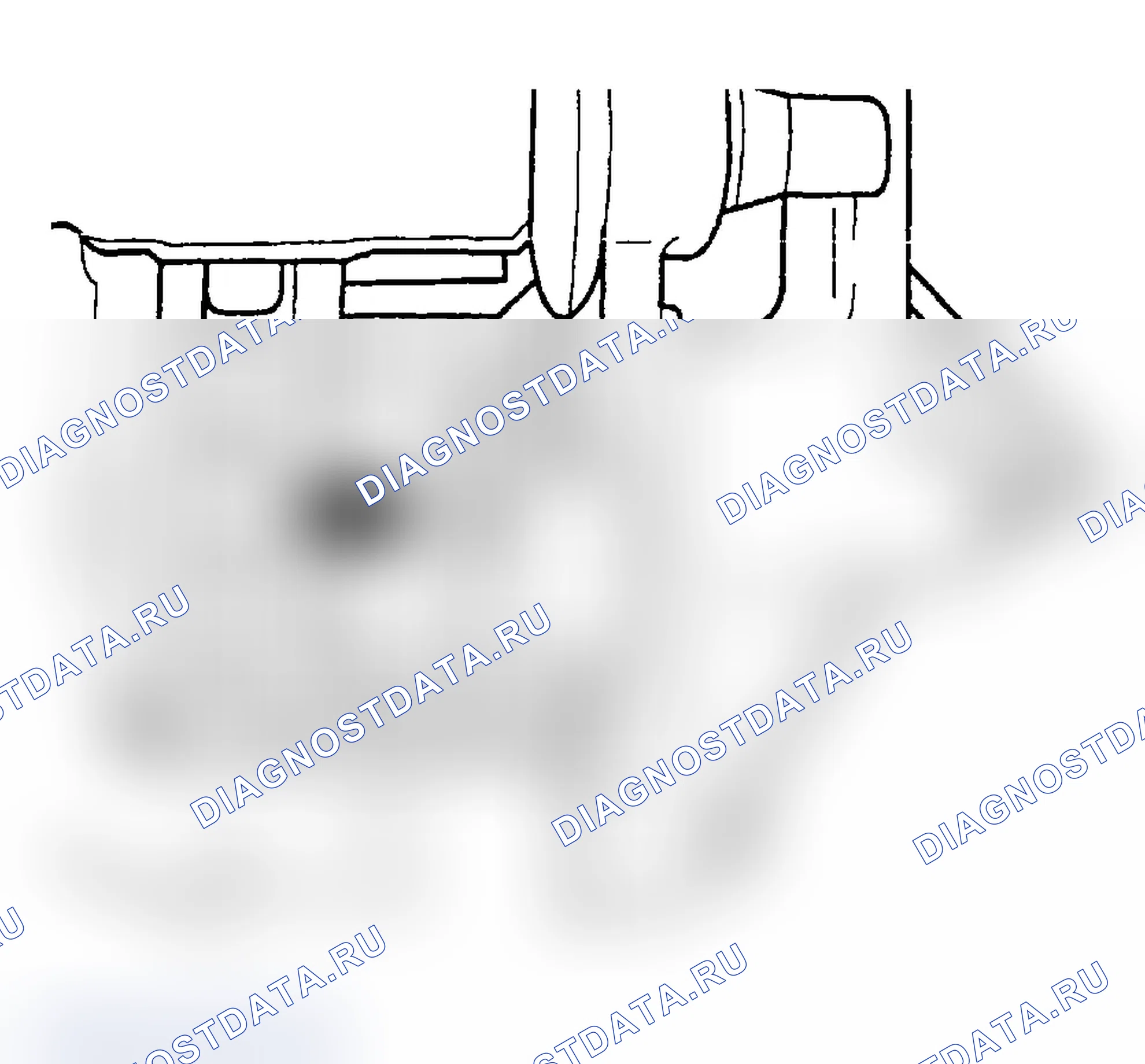 Рис. 15: Установка (каверномер с двумя поршнями). Audi A4 B5 рестайлинг