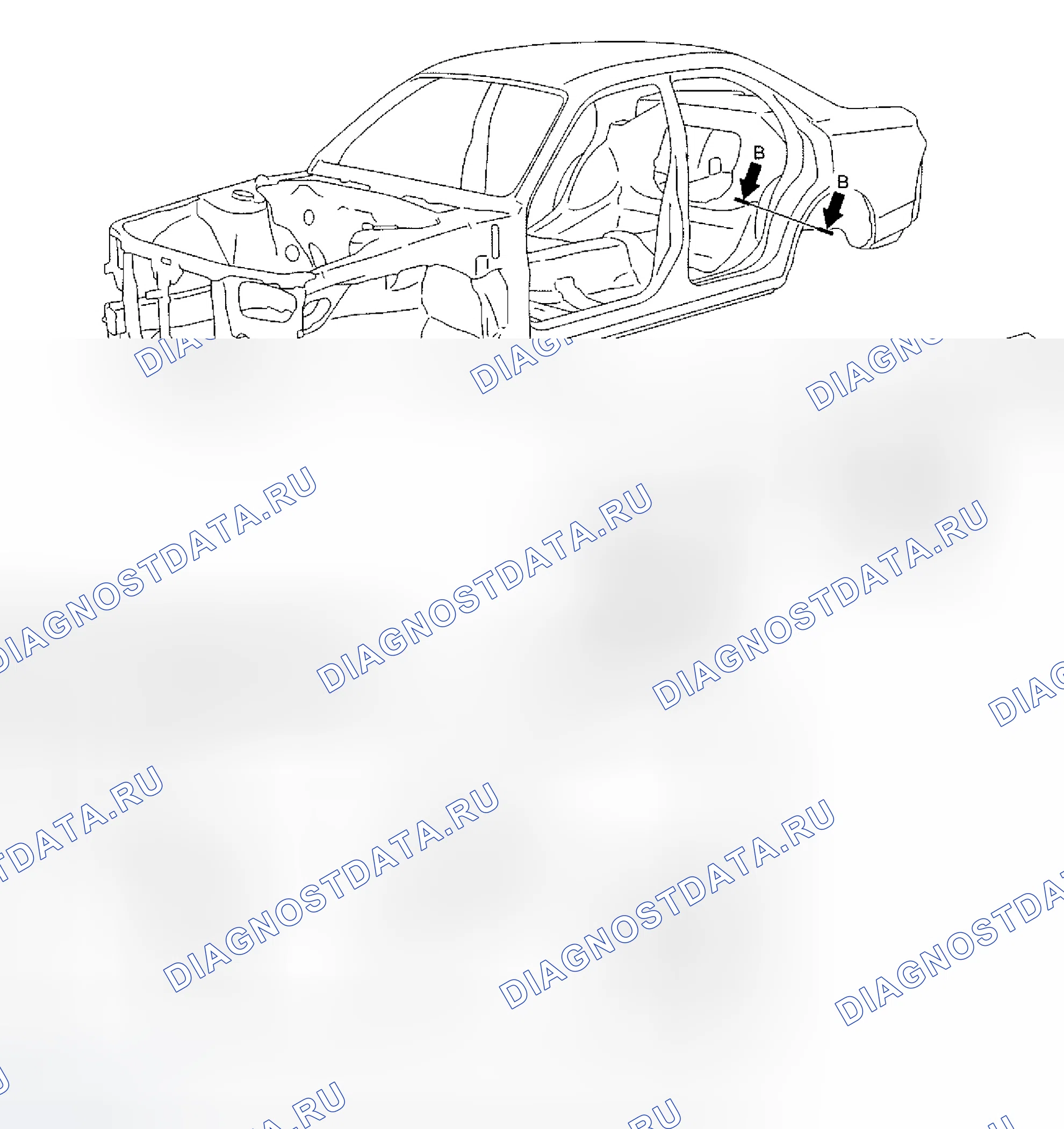 Рис. 37: АНТИКОРРОЗИОННЫЙ ВОСК. Infiniti M45 II