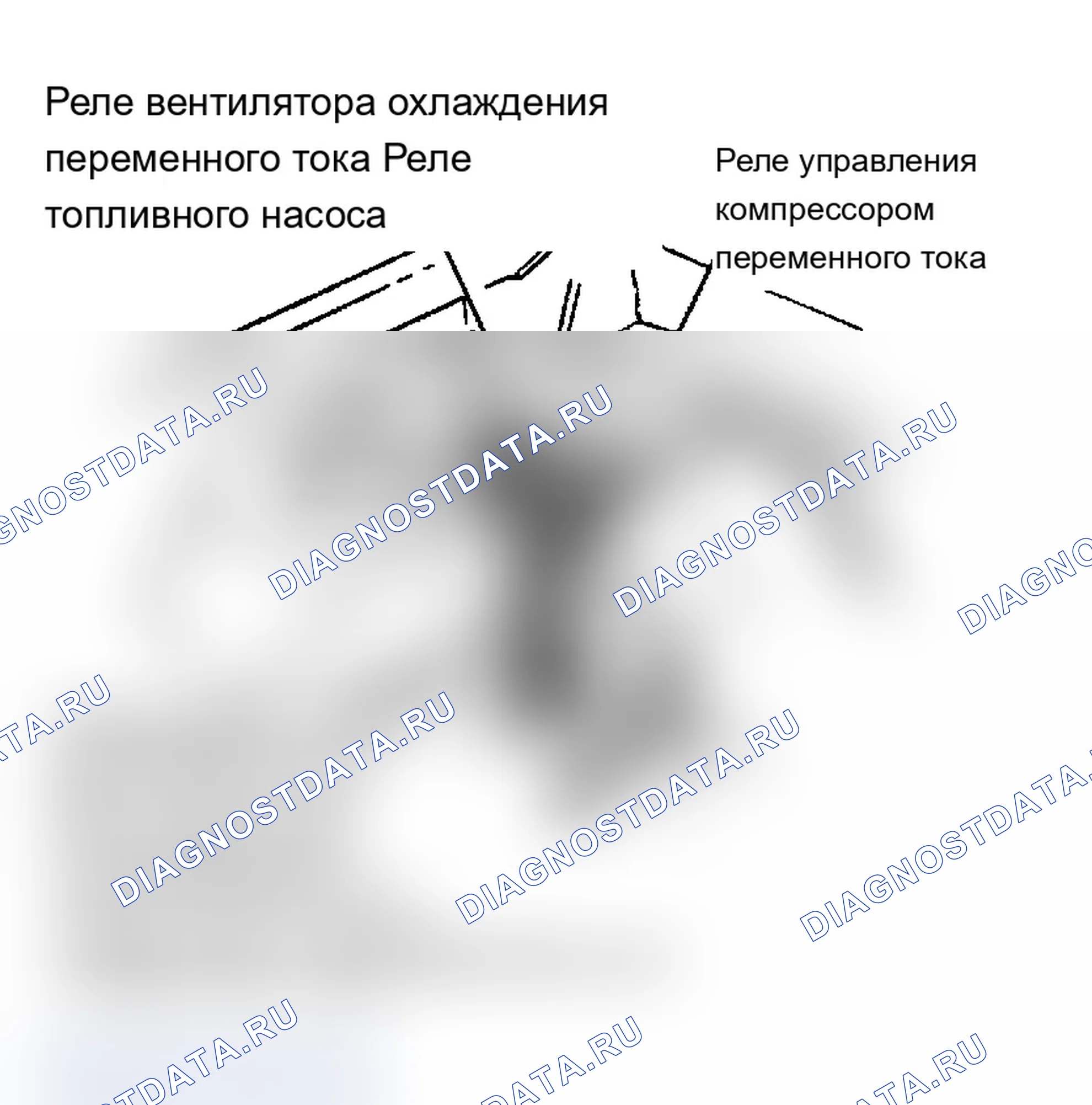 Рис. 2: Расположение компонентов (2 из 10). Chevrolet Celebrity I