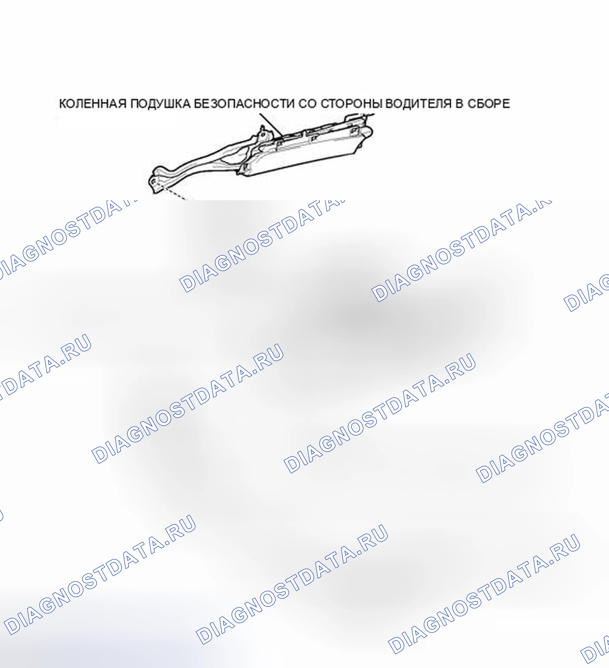 Рис. 760: ИЛЛЮСТРАЦИЯ. Toyota Highlander II рестайлинг