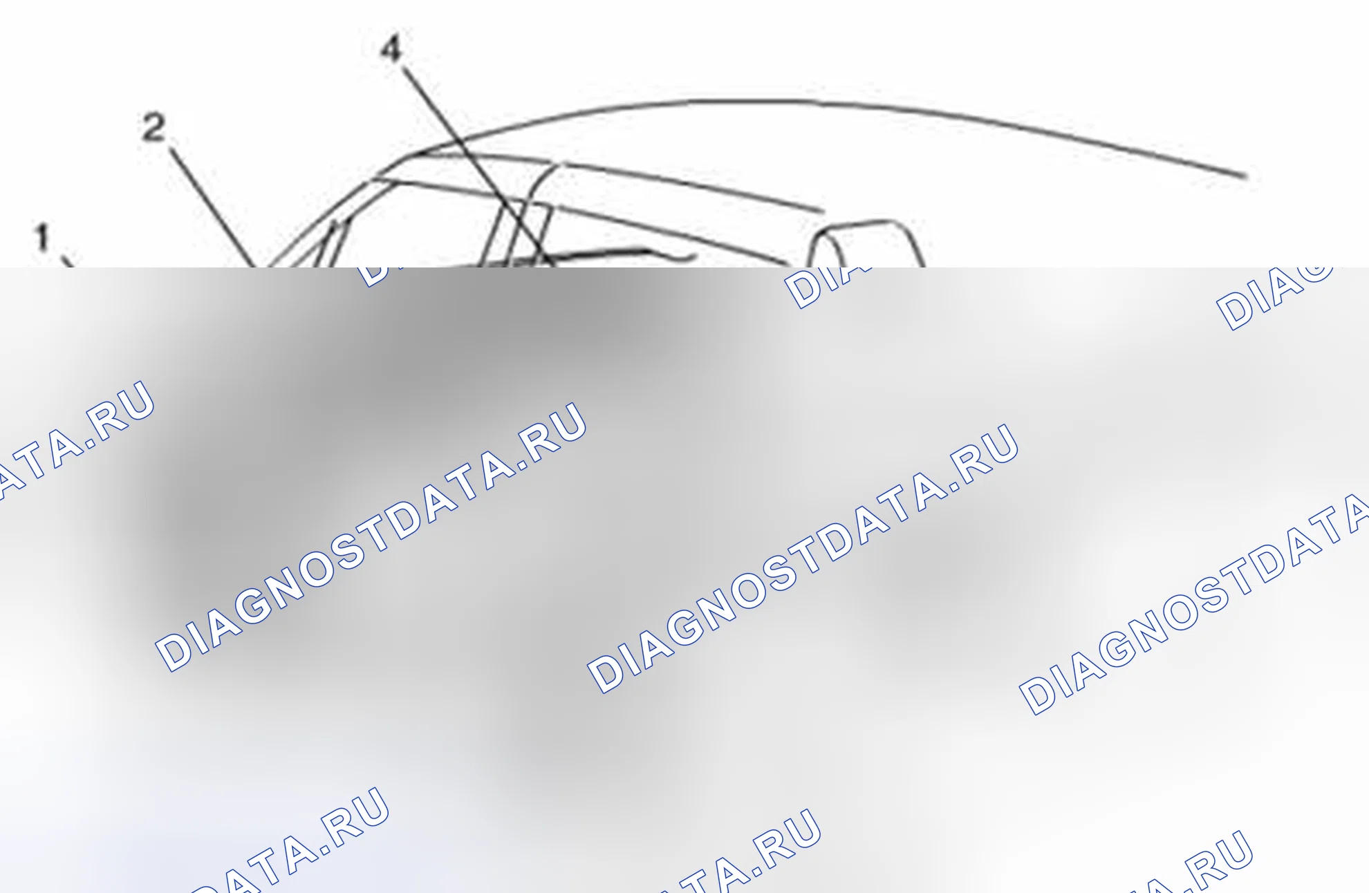 Рис. 86: Жгут проводов и соединитель воздушного мешка. Suzuki SX4 I рестайлинг