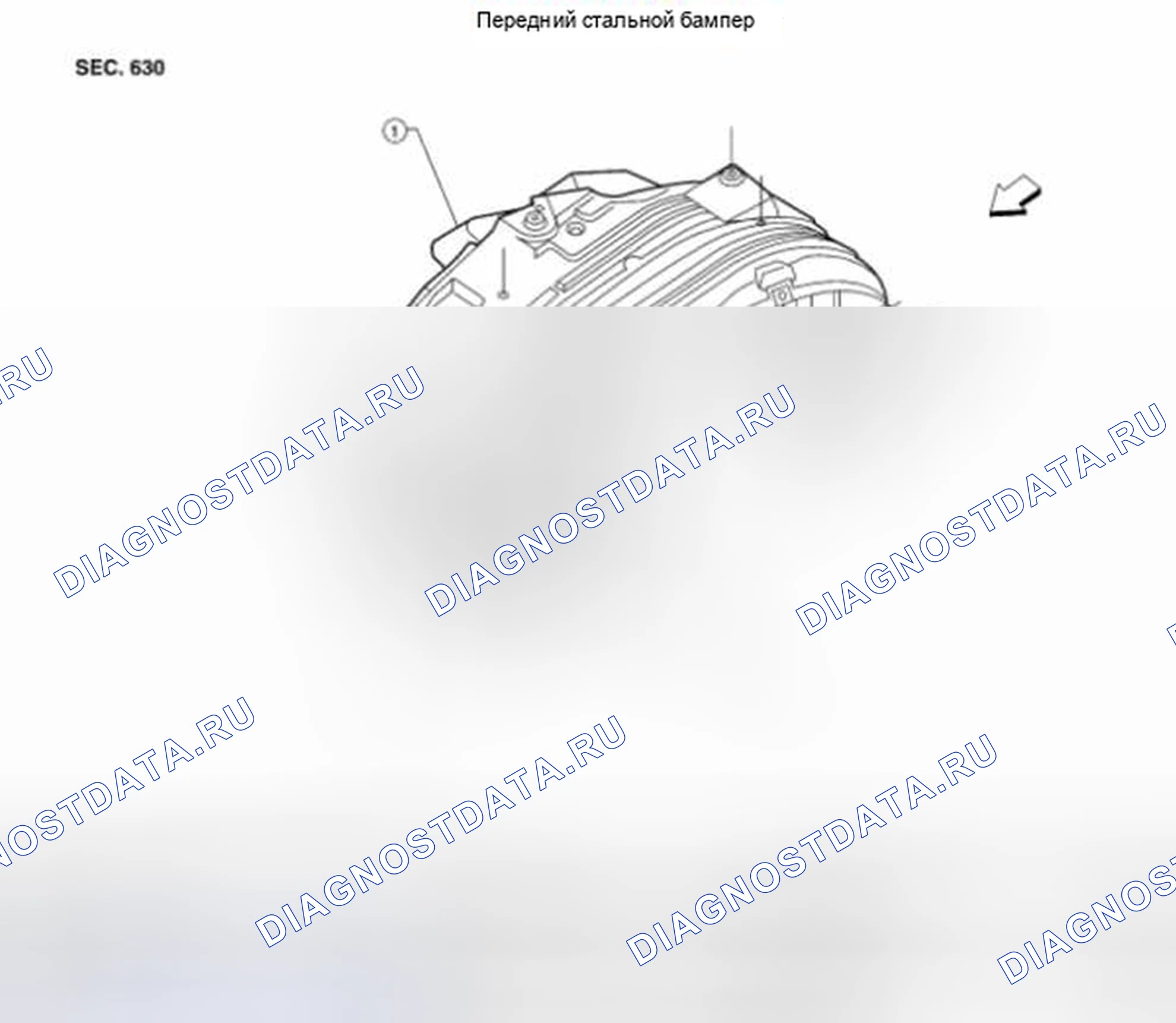 Рис. 13: Защитное устройство крыла: компонент. Suzuki Equator I