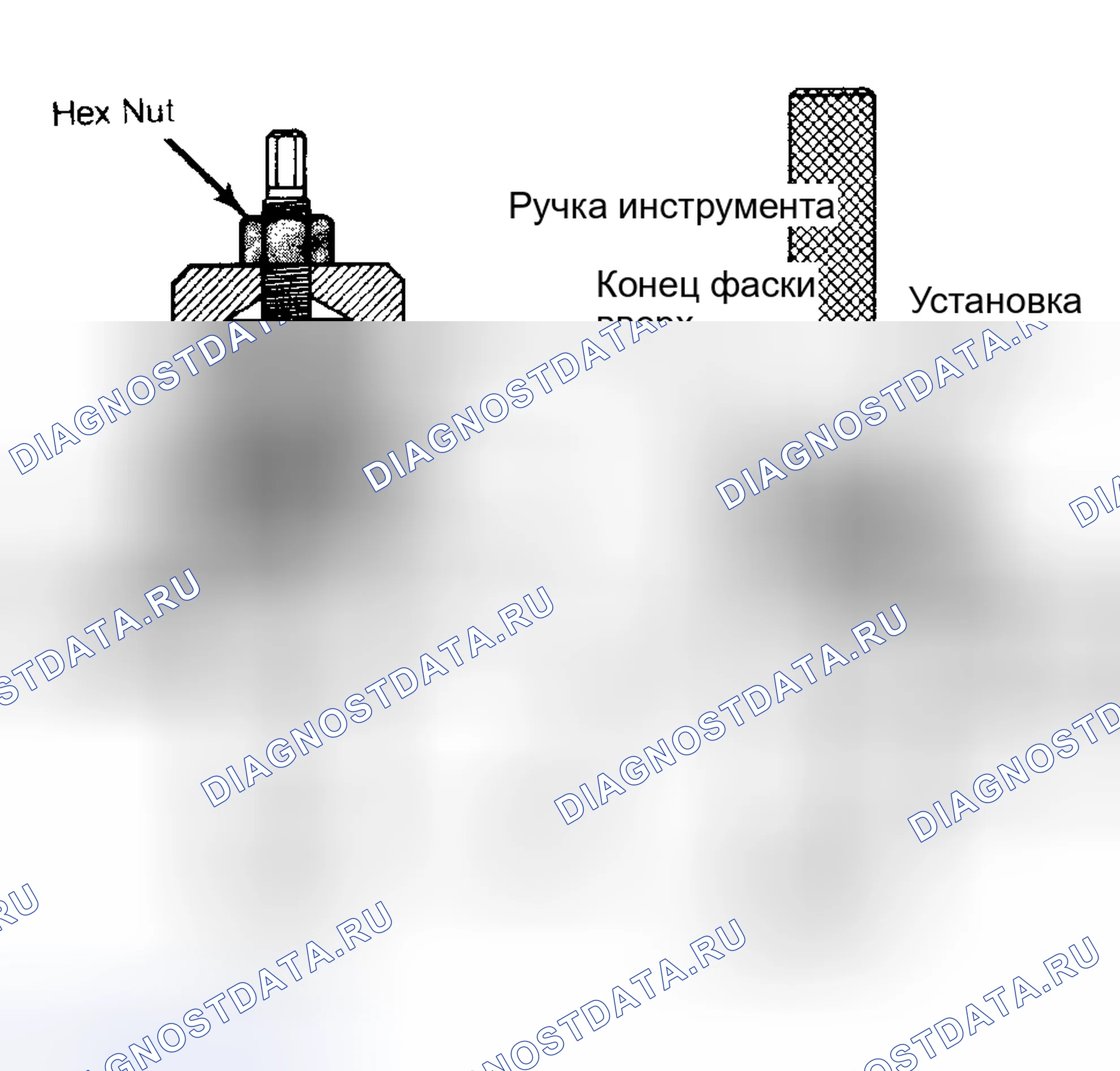 Рис. 19: Замена втулки реактивного вала. AMC Eagle I