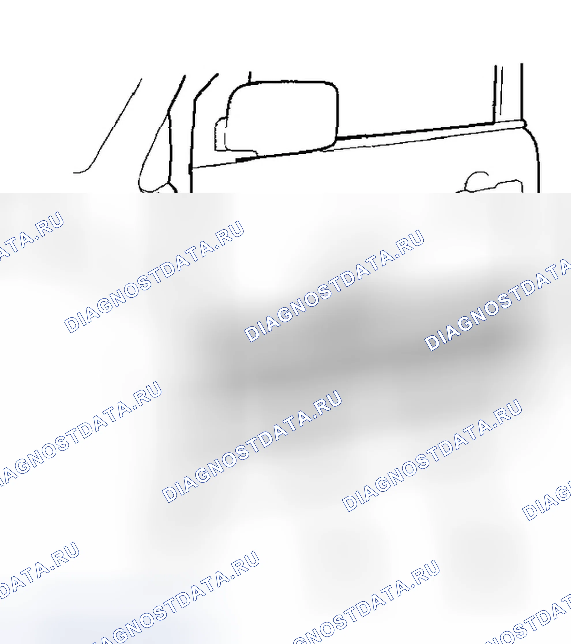 Рис. 98: Замена дверного молдинга. Honda Pilot I рестайлинг
