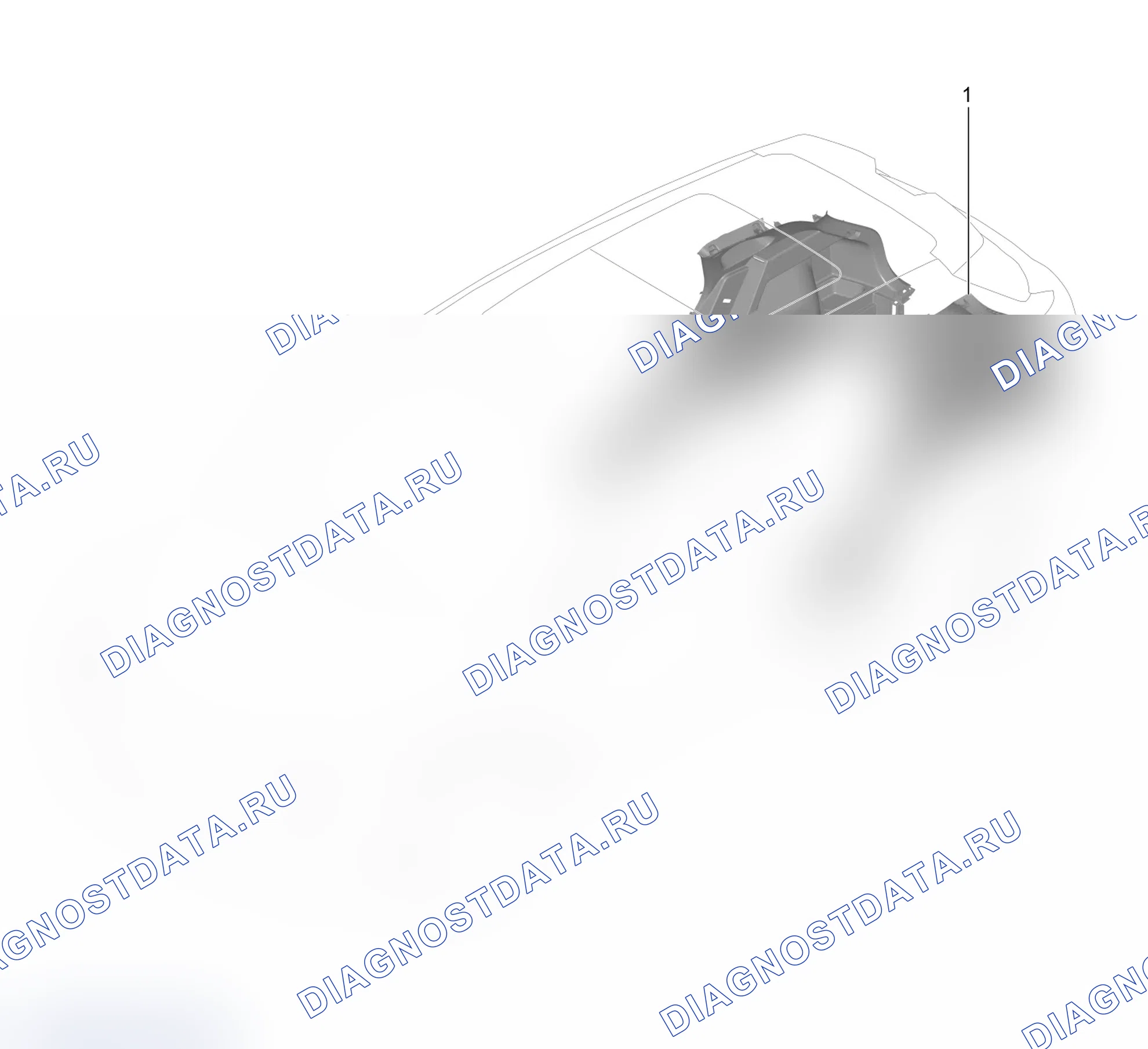 Схема расположения защитной плиты колонны C — Haval Shenshou. Haval Shenshou I