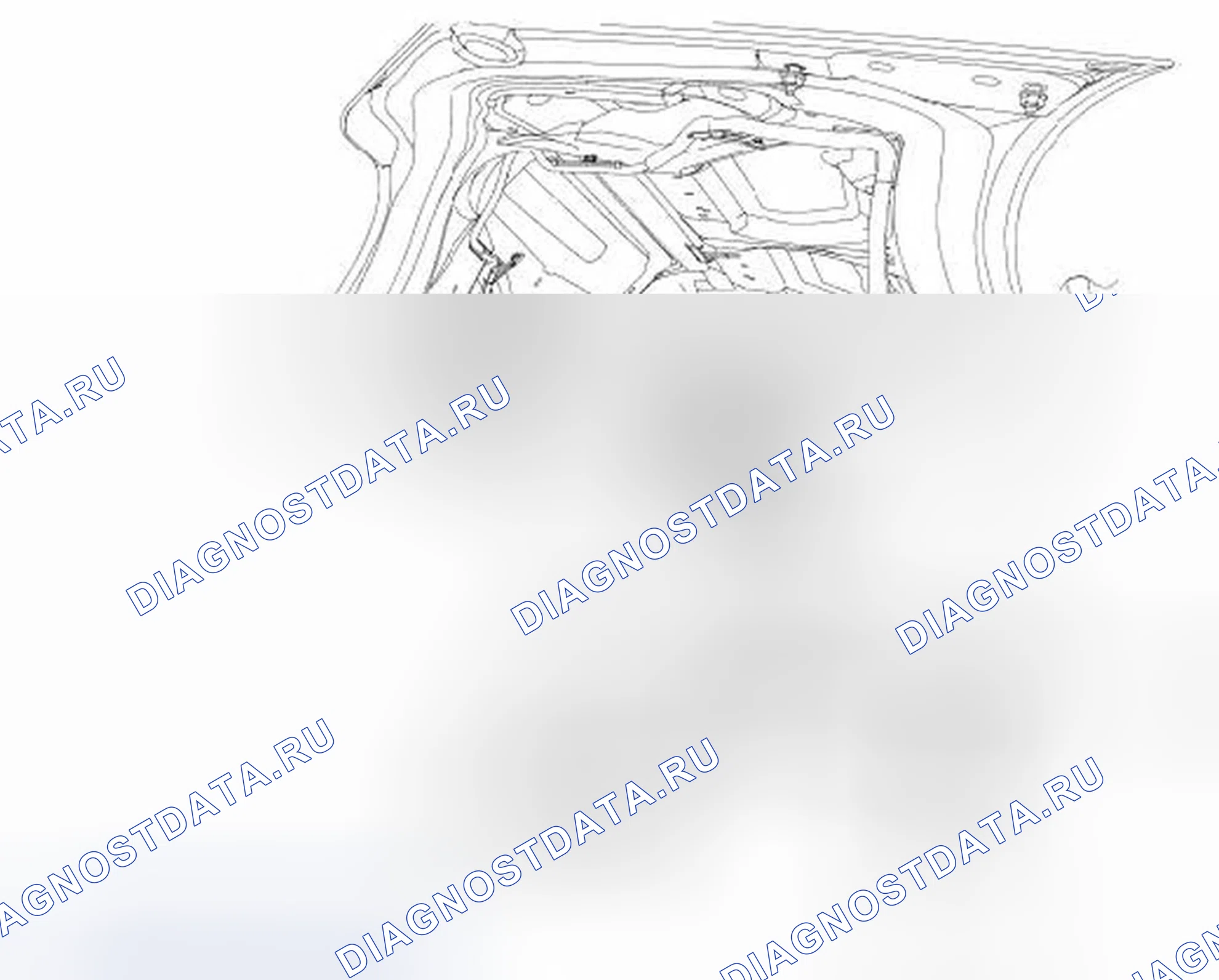 Рис. 96: Высоко установленный стоп-сигнал. Ford Mustang V рестайлинг 2