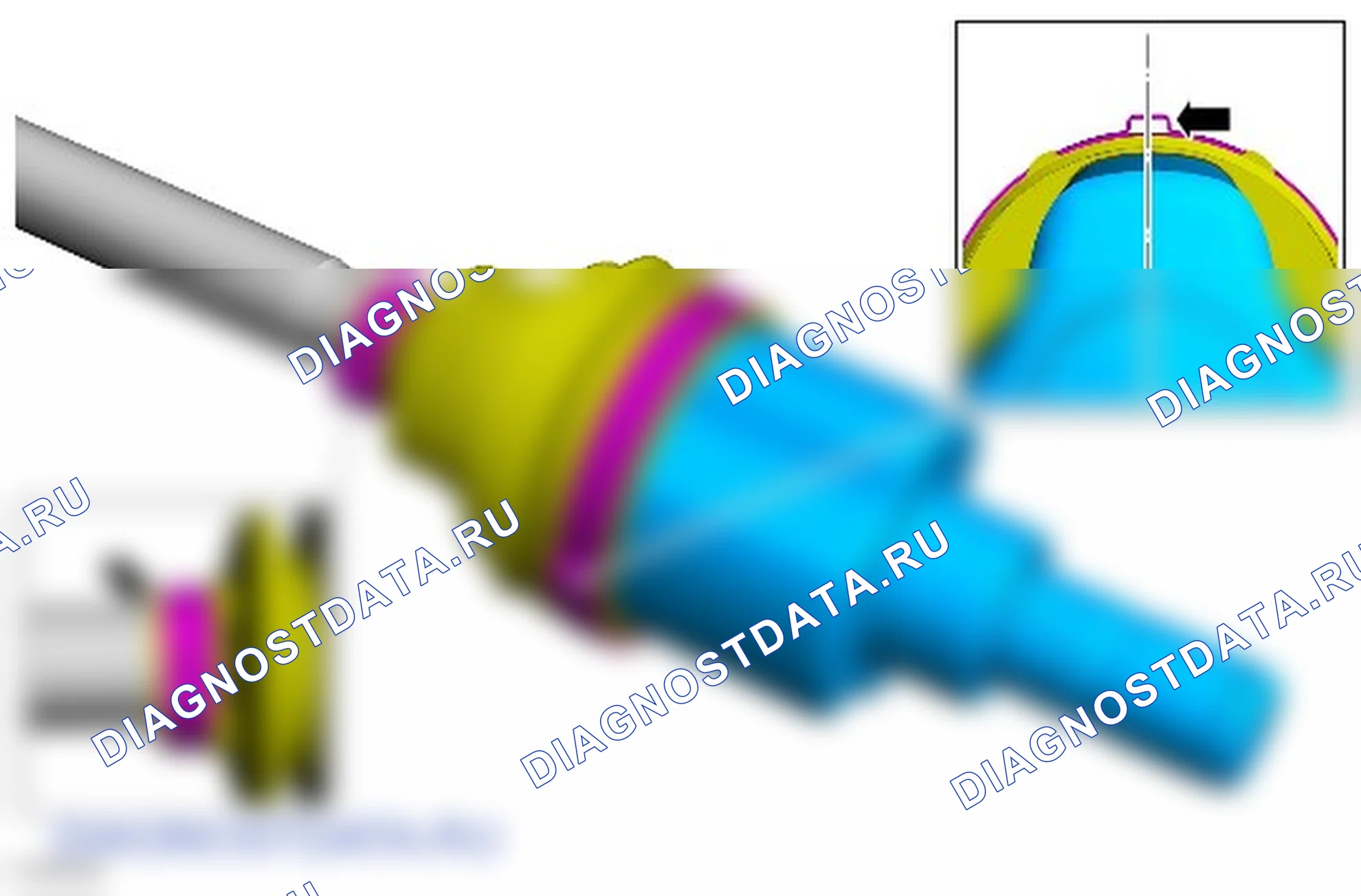 Щипцы для хомутов пылезащитных чехлов. Ford Galaxy III