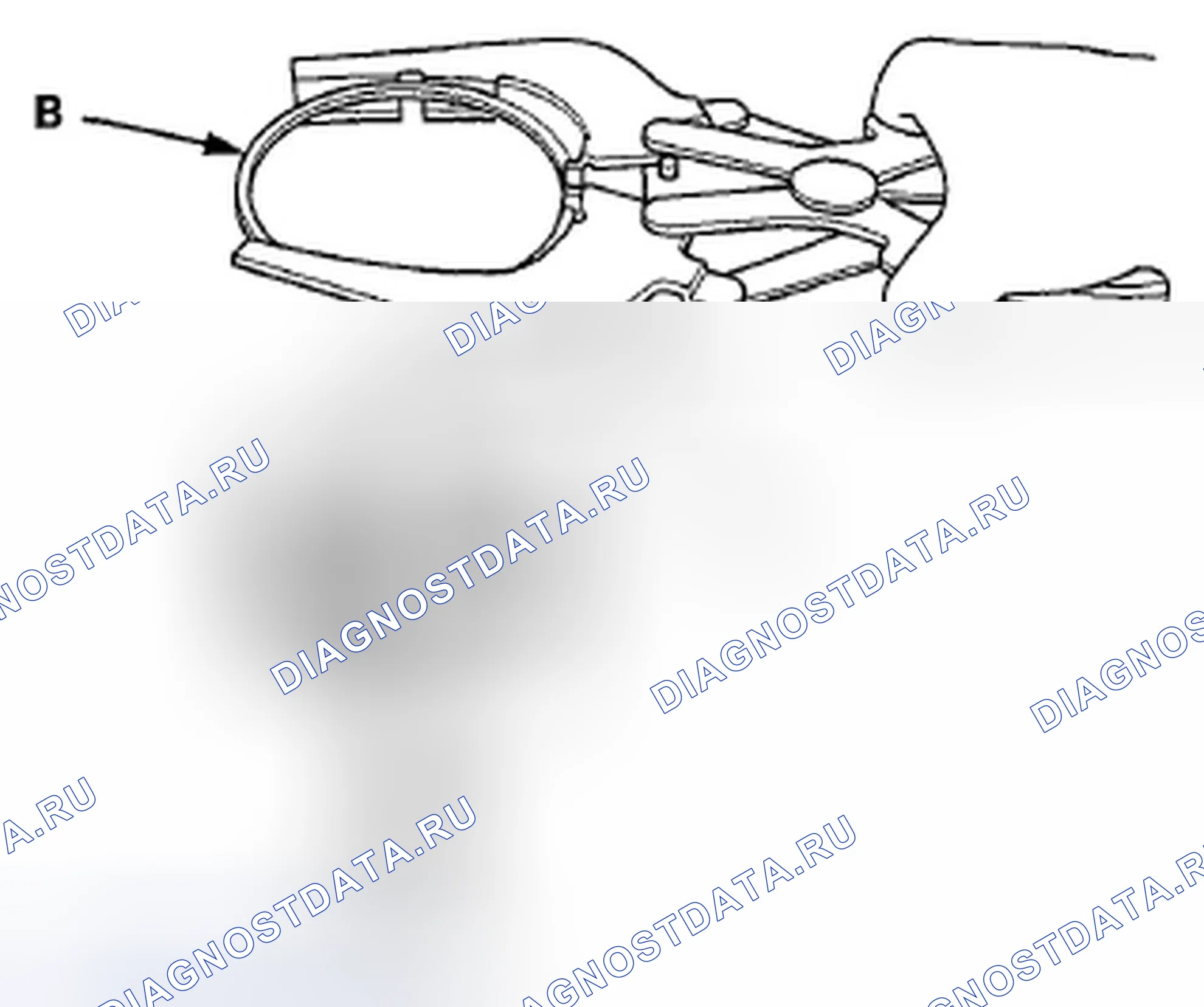 Рис. 321: Замена поршневого кольца. Honda Crosstour I