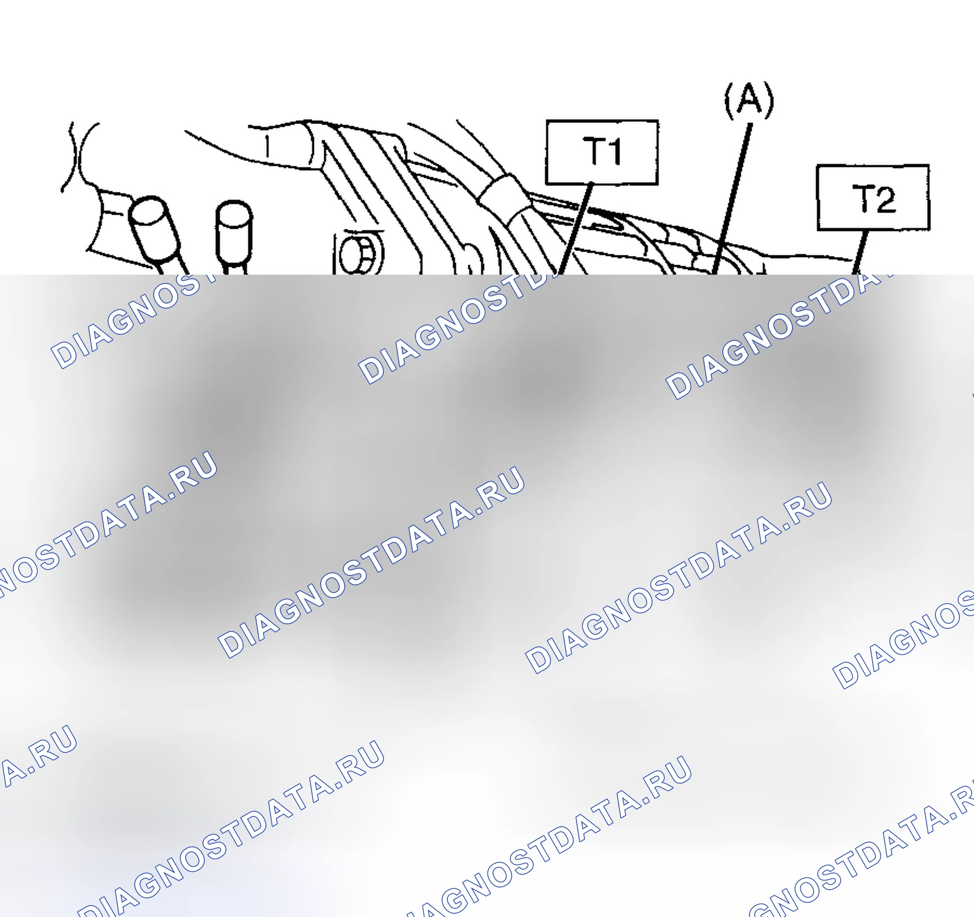 Рис. 224: Модель 2,5 л. Subaru Legacy BE/BH/BT