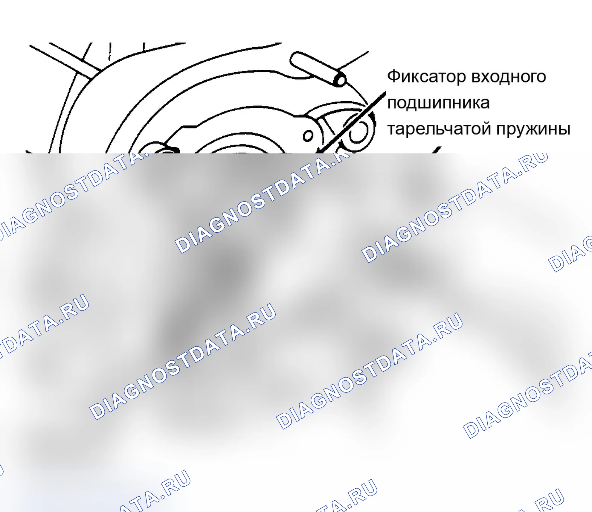 Рис. 1: РАЗБОРКА КОРОБКИ ПЕРЕДАЧ. Isuzu Impulse I