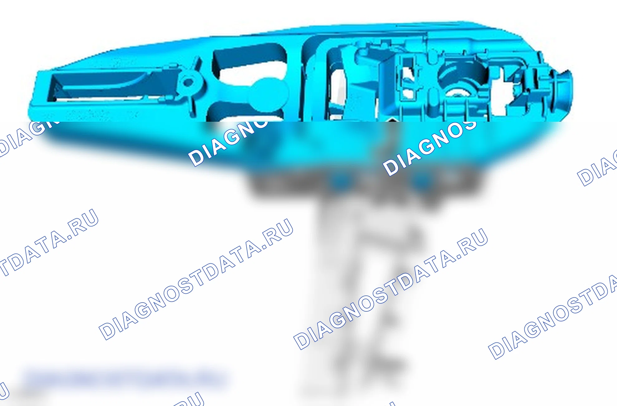 Как снять и установить укрепление наружной ручки задней двери. Ford Galaxy III