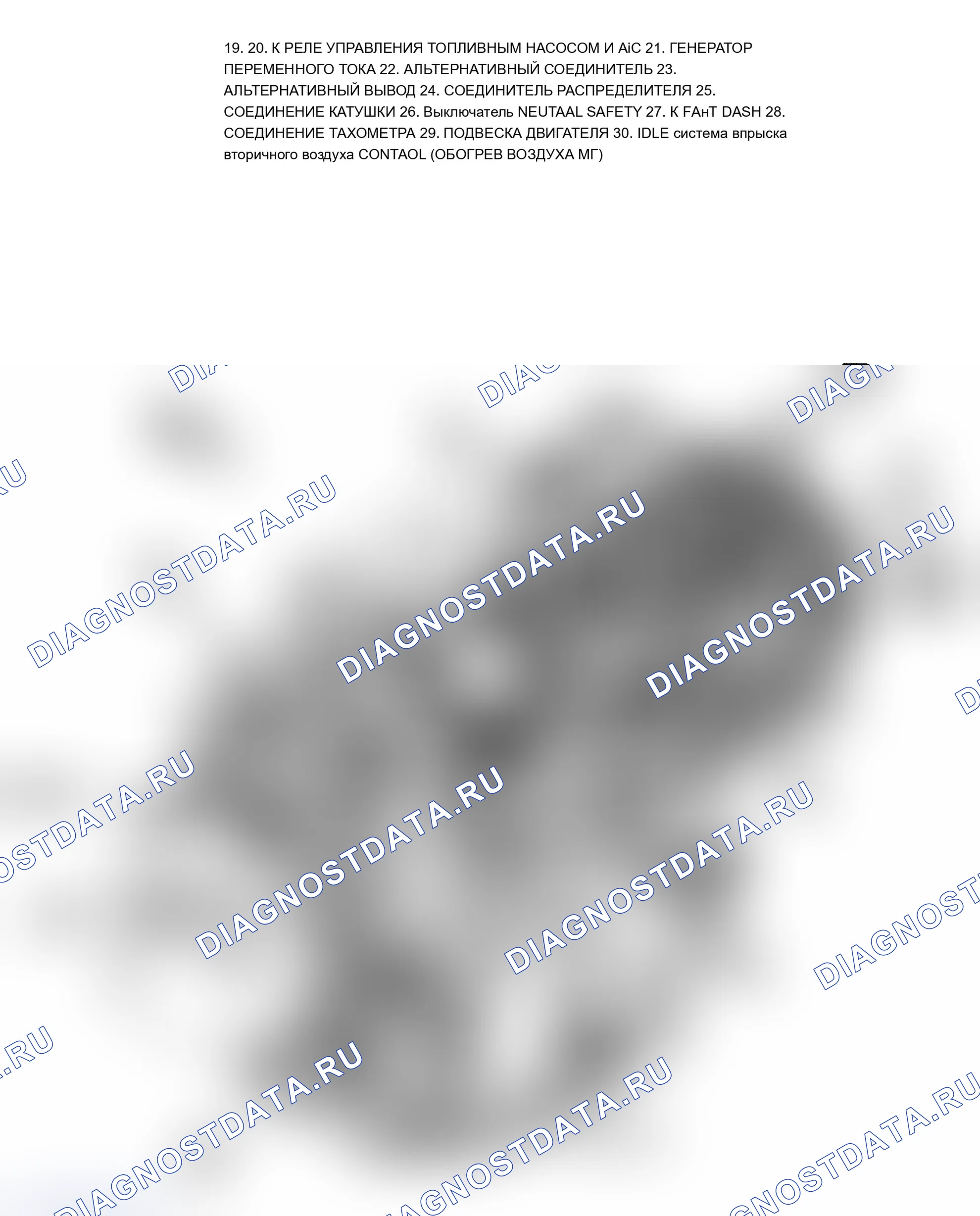 Рис. 35: Окно Eng.Related Comp.Location 3/4-Actual View - A кузов, Old.. Chevrolet Celebrity I