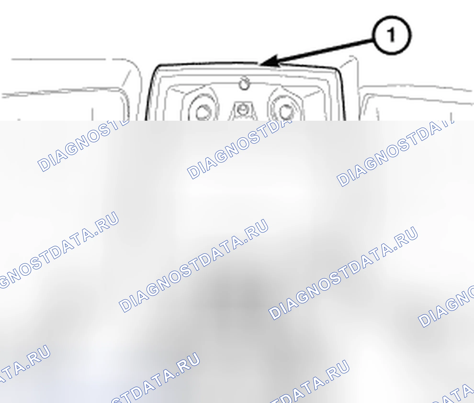 Рис. 51: ПЕРЕДНЯЯ ПОДВЕСНАЯ КОНСОЛЬ. Chrysler Town & Country V