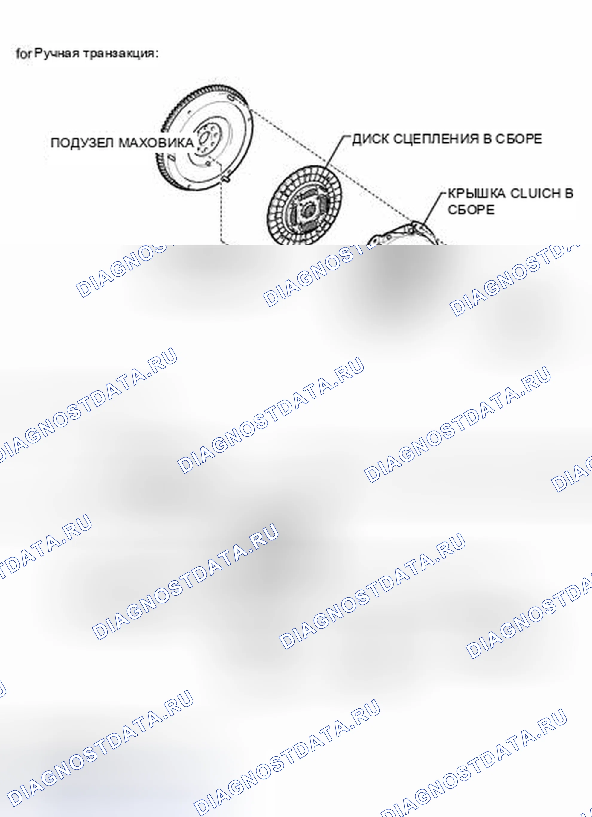 Рис. 540: ИЛЛЮСТРАЦИЯ. Toyota Corolla X рестайлинг