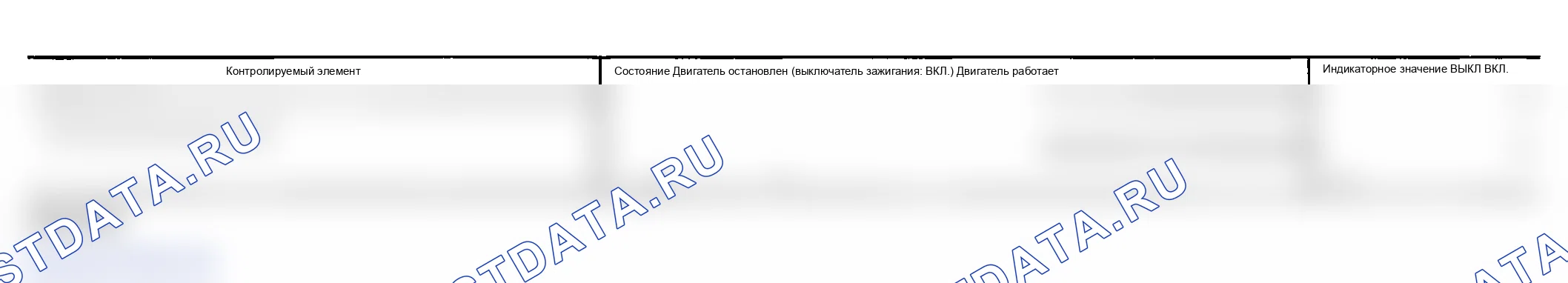 Рис. 86: Эталонное значение CONSULT-II в режиме мониторинга данных. Infiniti FX45 I