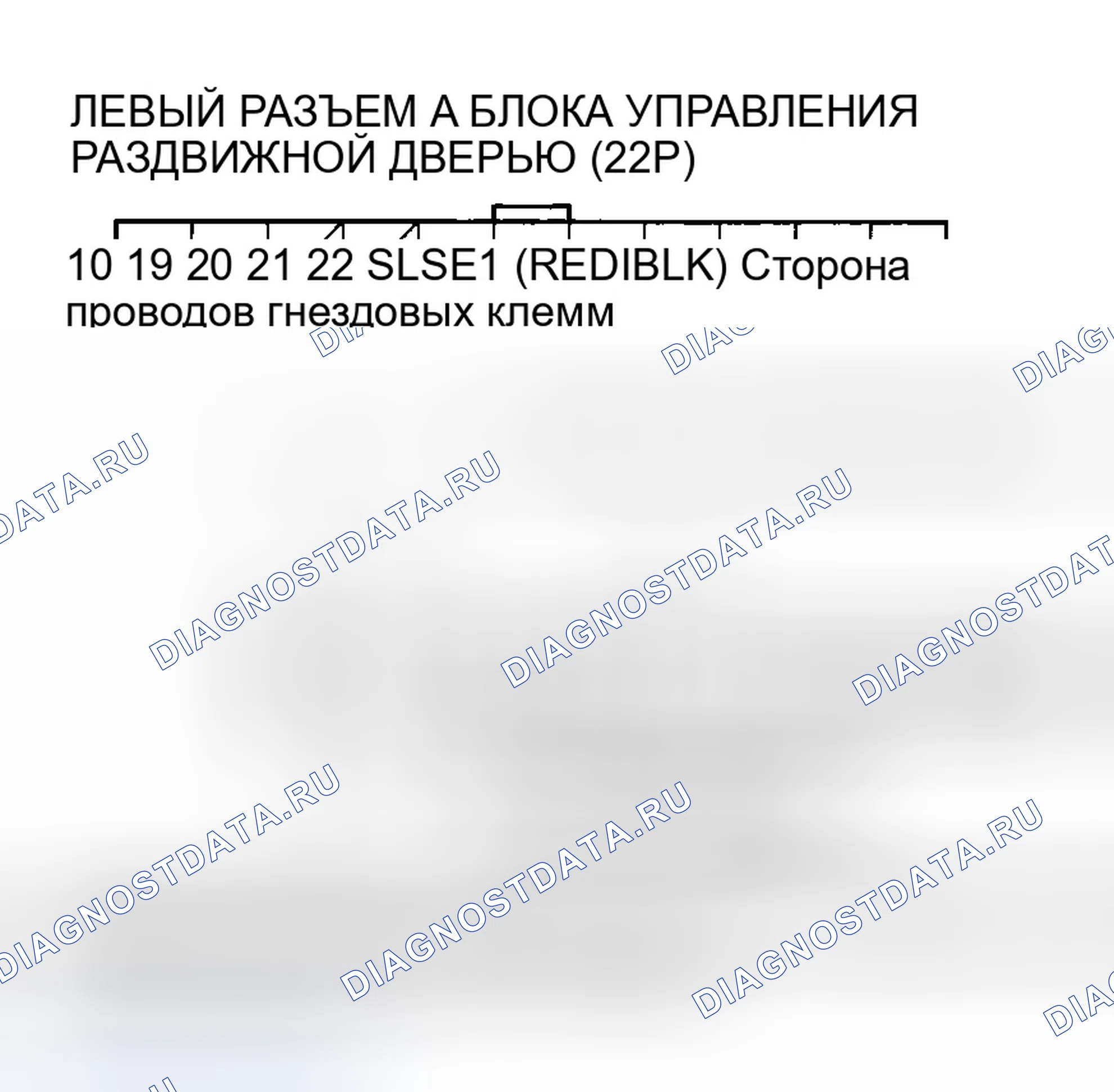 Рис. 231: расшифровка кода ошибки B2031: Сигнал об ошибке левого силового двигателя скольжения (SLSE1). Honda Odyssey I
