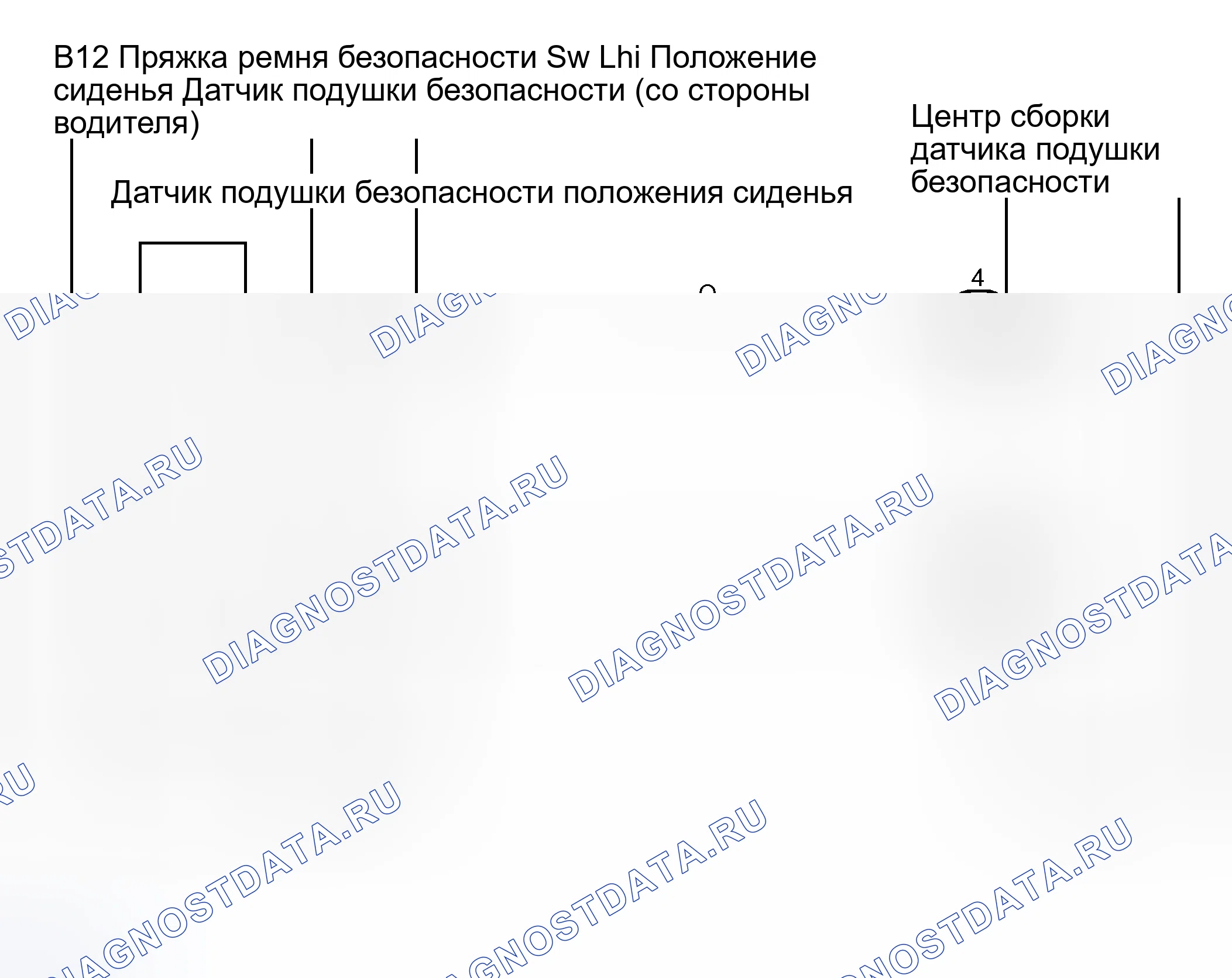Рис. 375: электросхема. Honda Accord VI