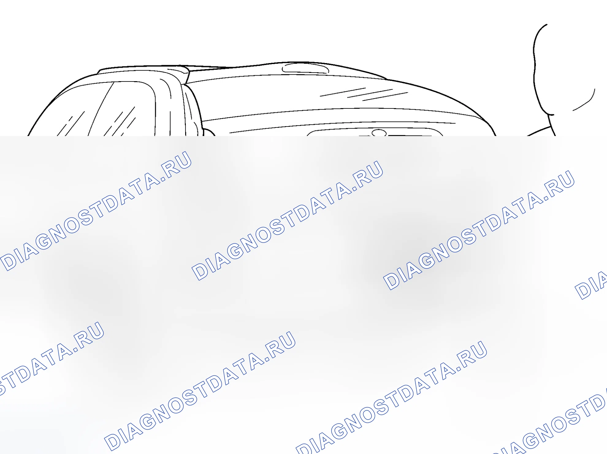 Рис. 1: ОПИСАНИЕ замков дверей и противоугонной системы. Dodge Grand Caravan IV