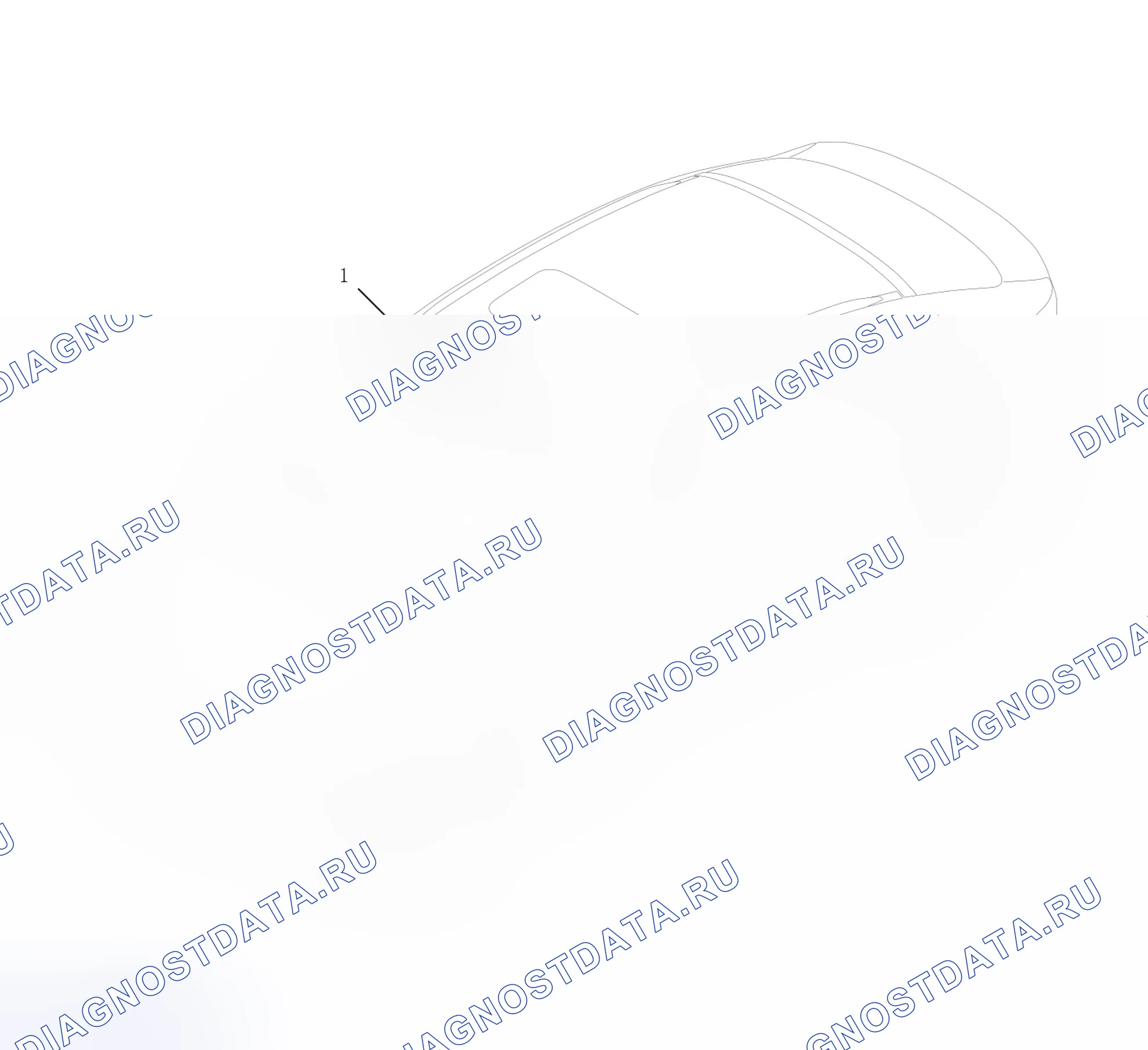 Схема расположения системы помощи полосы — Haval F7X. Haval F7x I