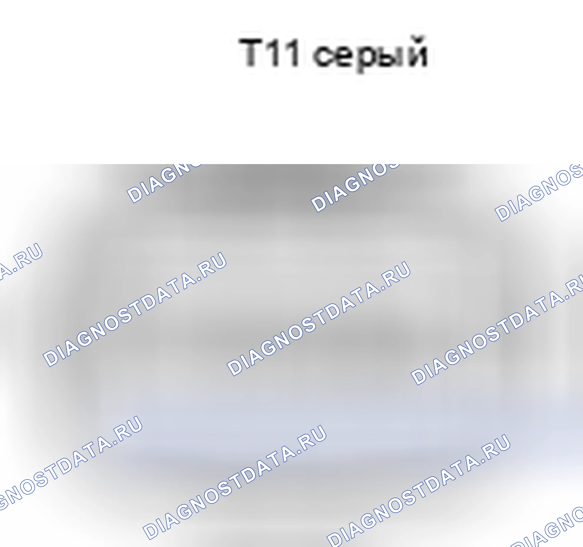 Рис. 675: Классификация пассажиров, вид с торца разъема ЭБУ (T11). Toyota Camry XV40 рестайлинг