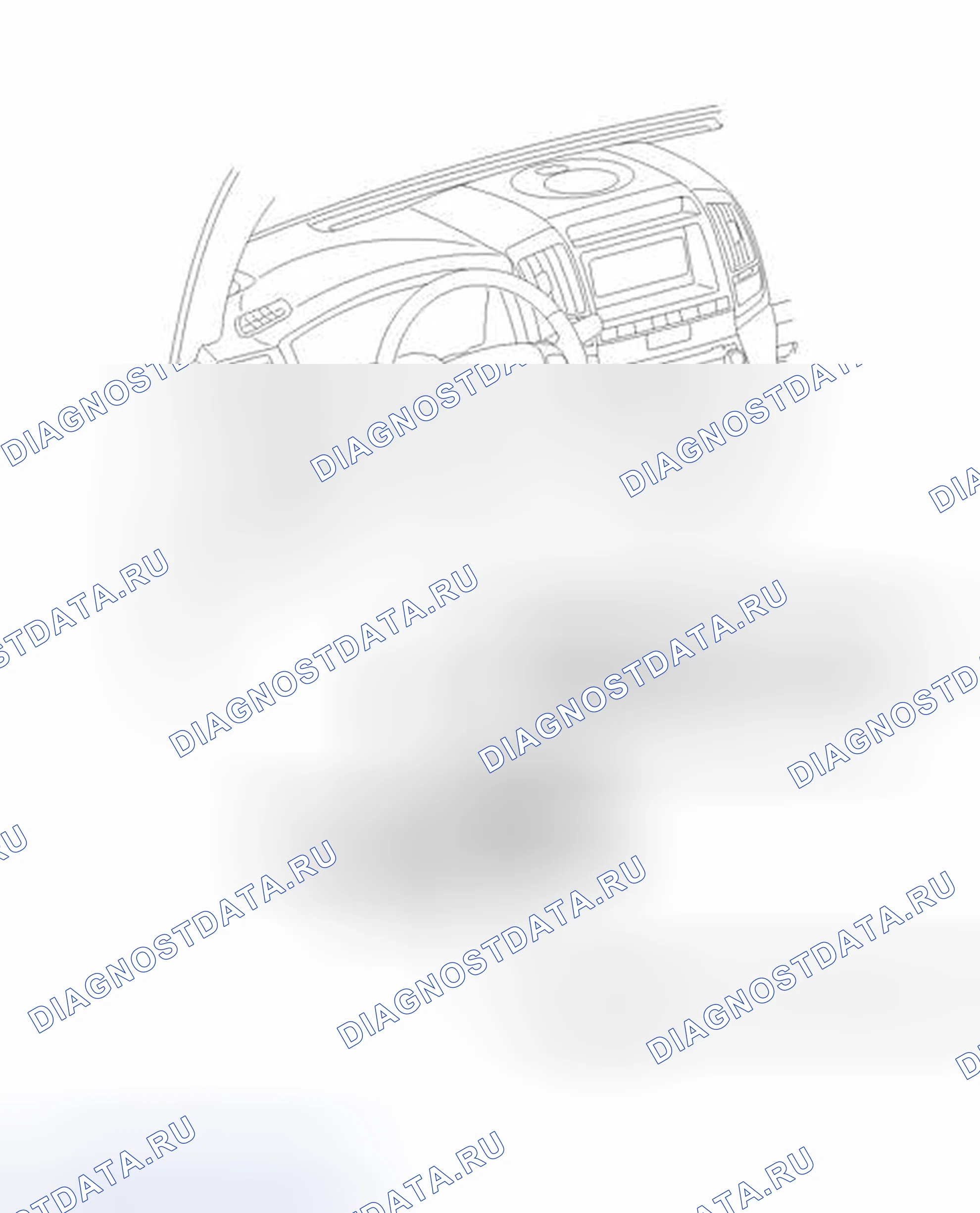 Рис. 43: ИЛЛЮСТРАЦИЯ. Toyota Land Cruiser 200 рестайлинг