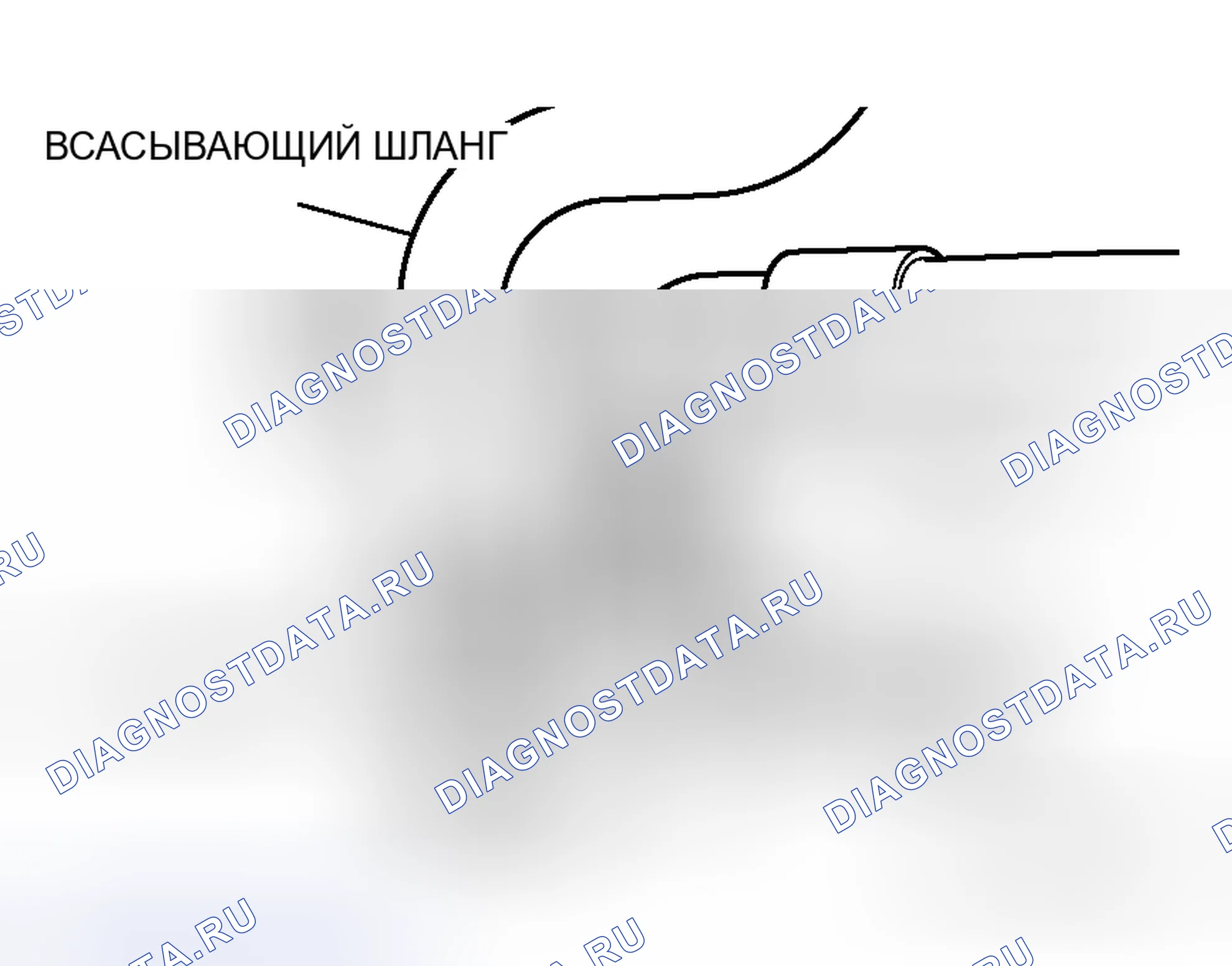 Рис. 164: >> B <<МОНТАЖ НАПОРНОГО ШЛАНГА/ВСАСЫВАЮЩЕГО ШЛАНГА. Mitsubishi Lancer Evolution IX