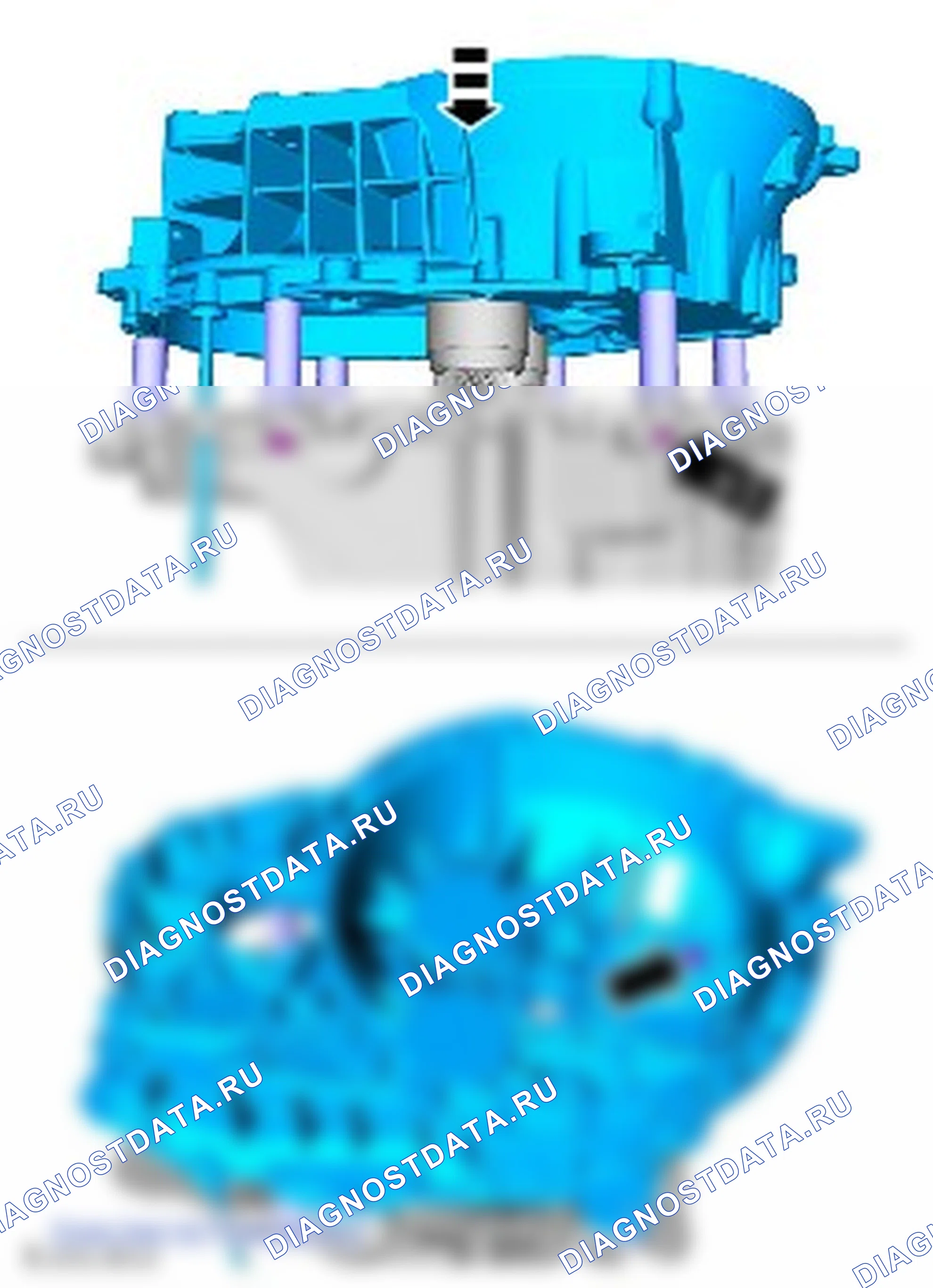 Сборка коробки передач. Ford Kuga II