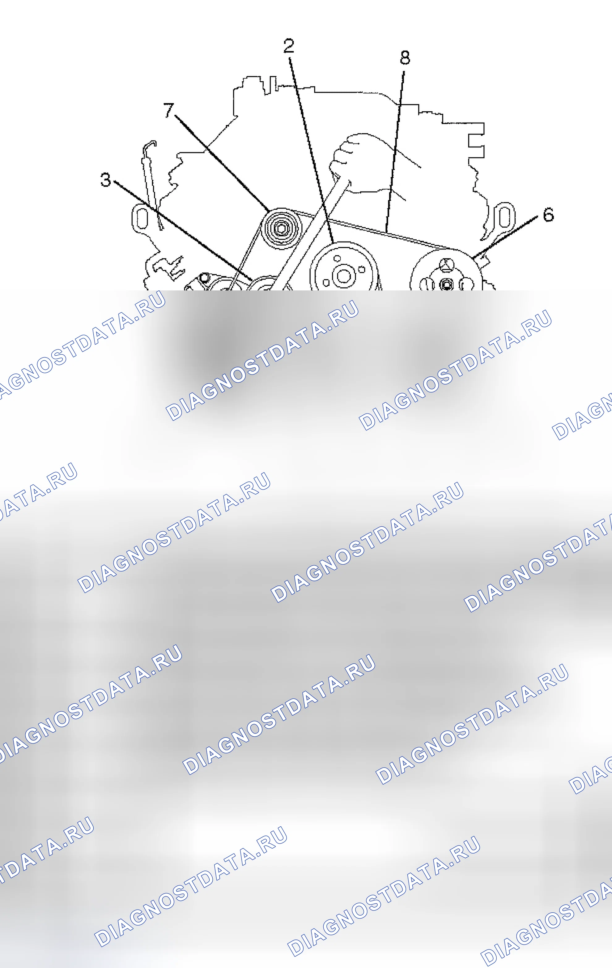 Рис. 33: ДЕМОНТАЖ. Isuzu Axiom I