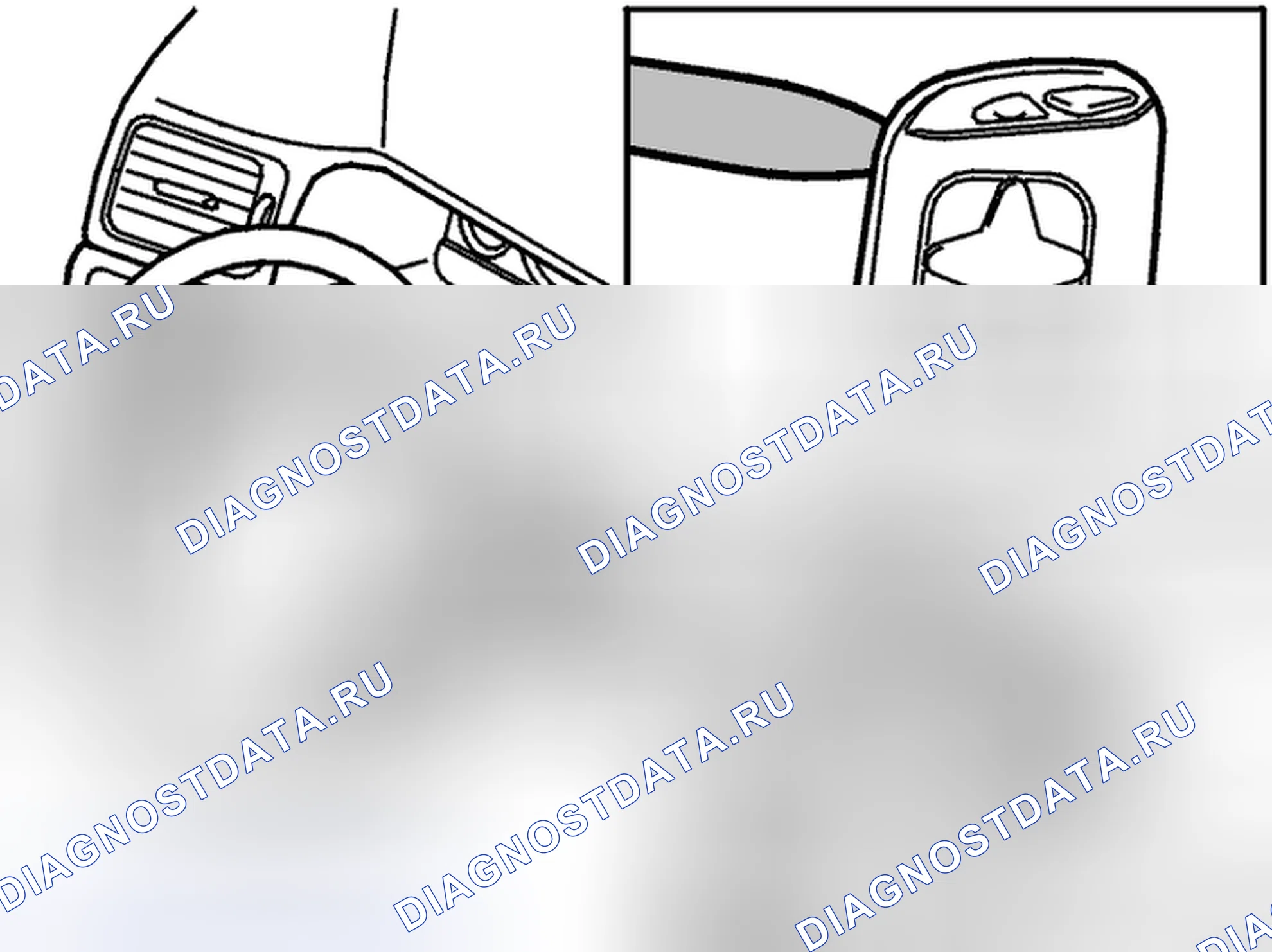 Рис. 174: Переключатель РТИ. Volvo S60 I рестайлинг