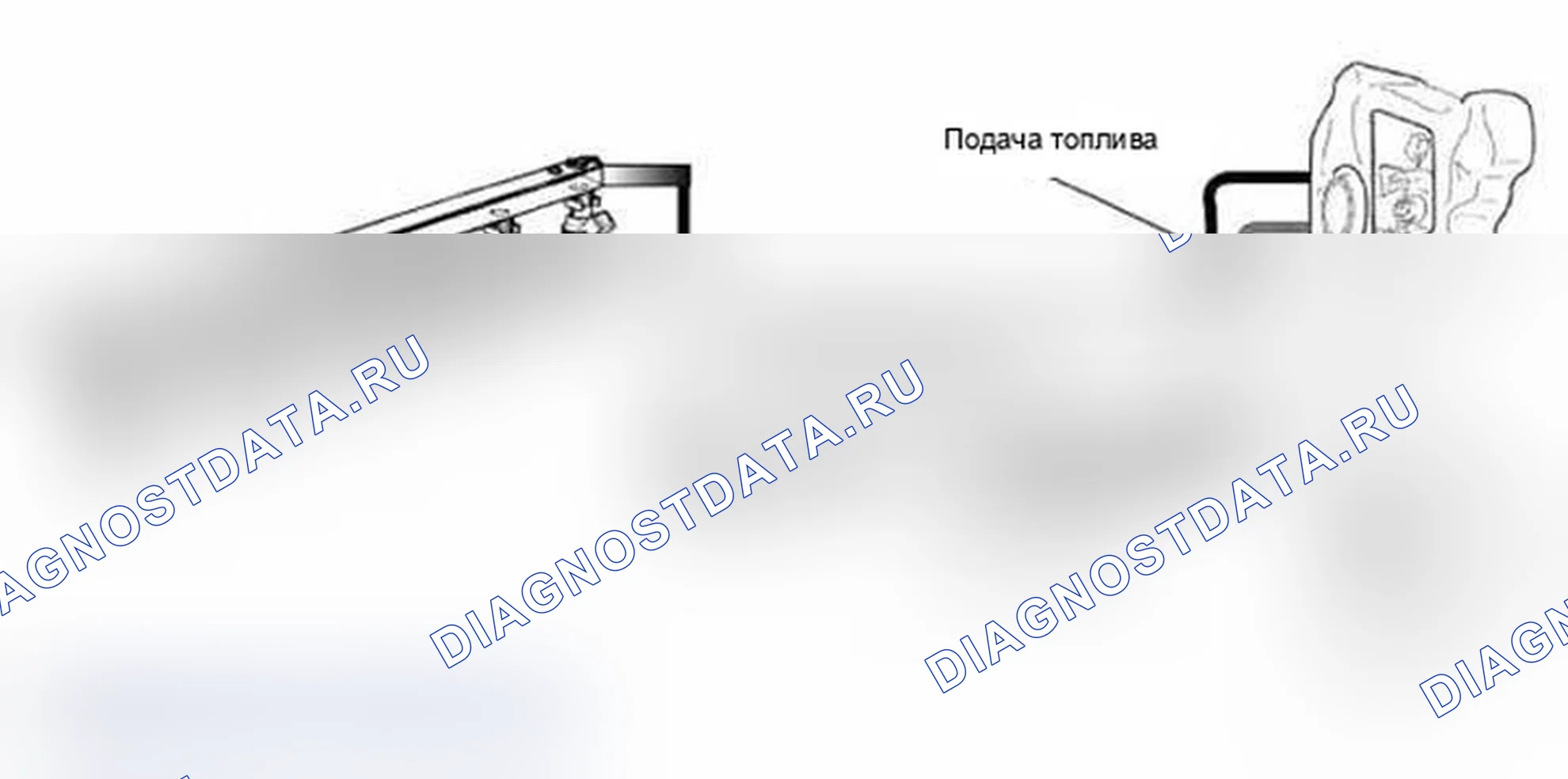 Рис. 181: Топливная система - E39/E46 с M54. BMW X3 E83