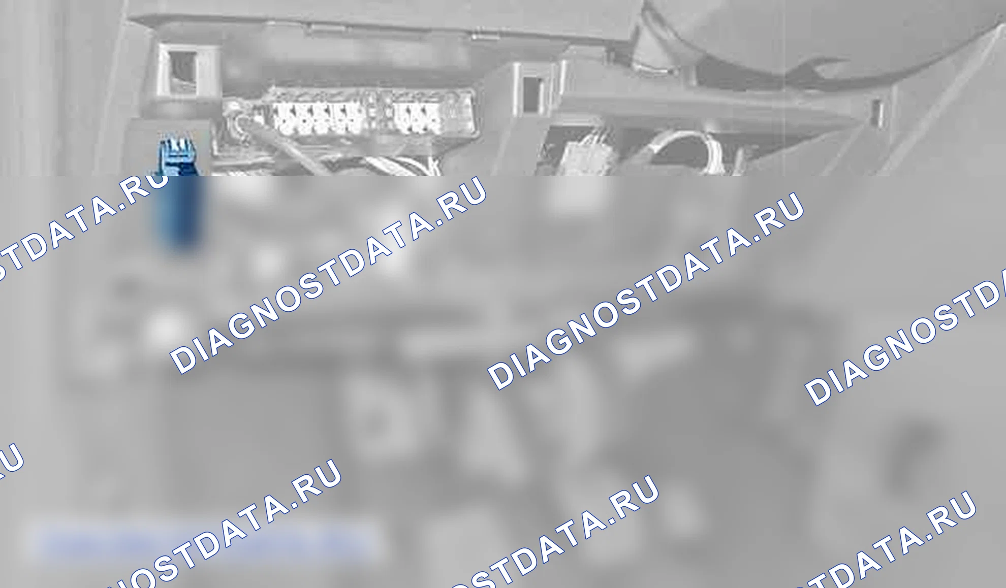 Представление: диагностический разъем - автомобиль CITROËN — d6ab058d. Citroen C5 I