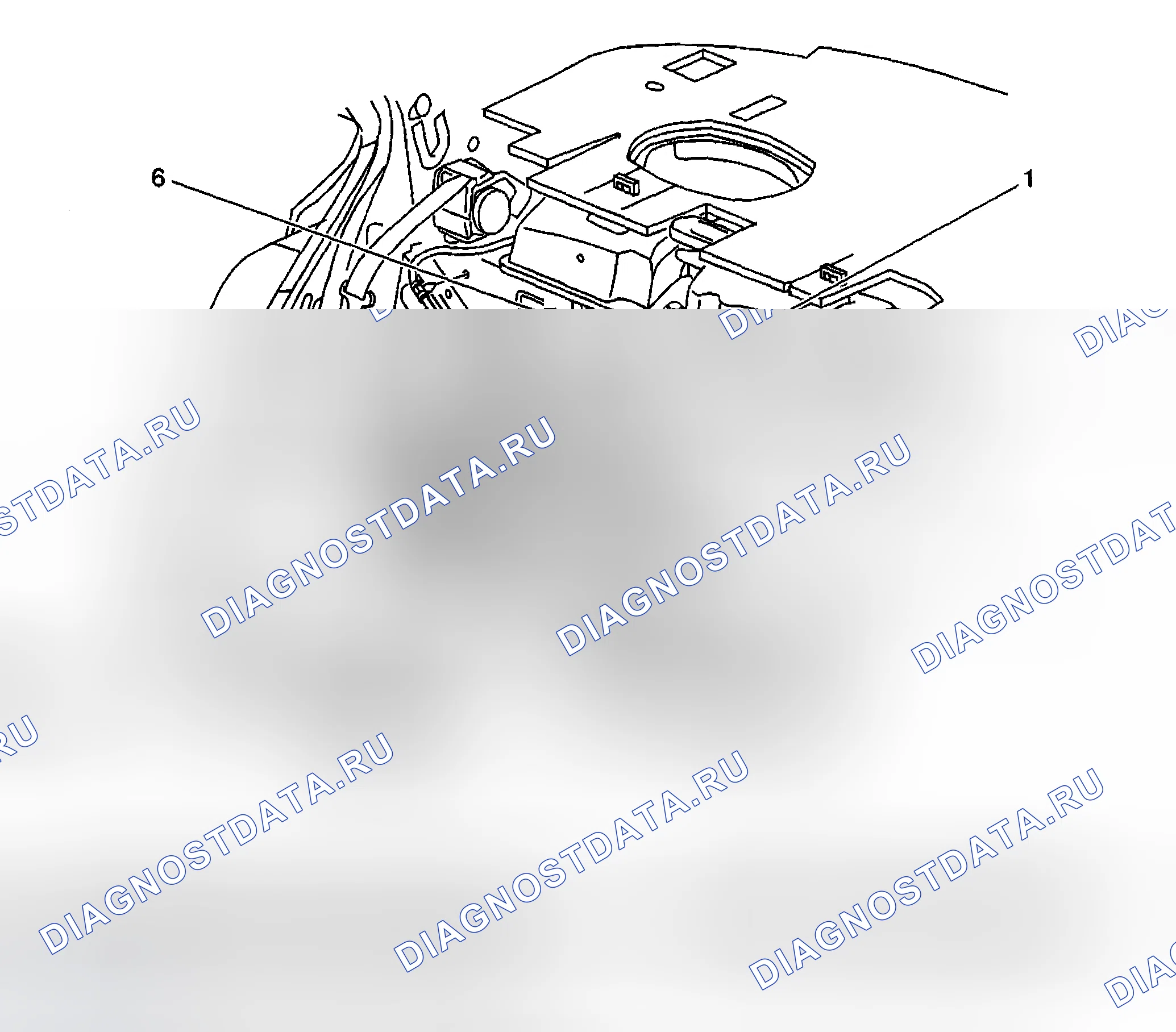 Рис. 87: Виды компонентов сотовой связи (2.6). Hyundai Terracan I