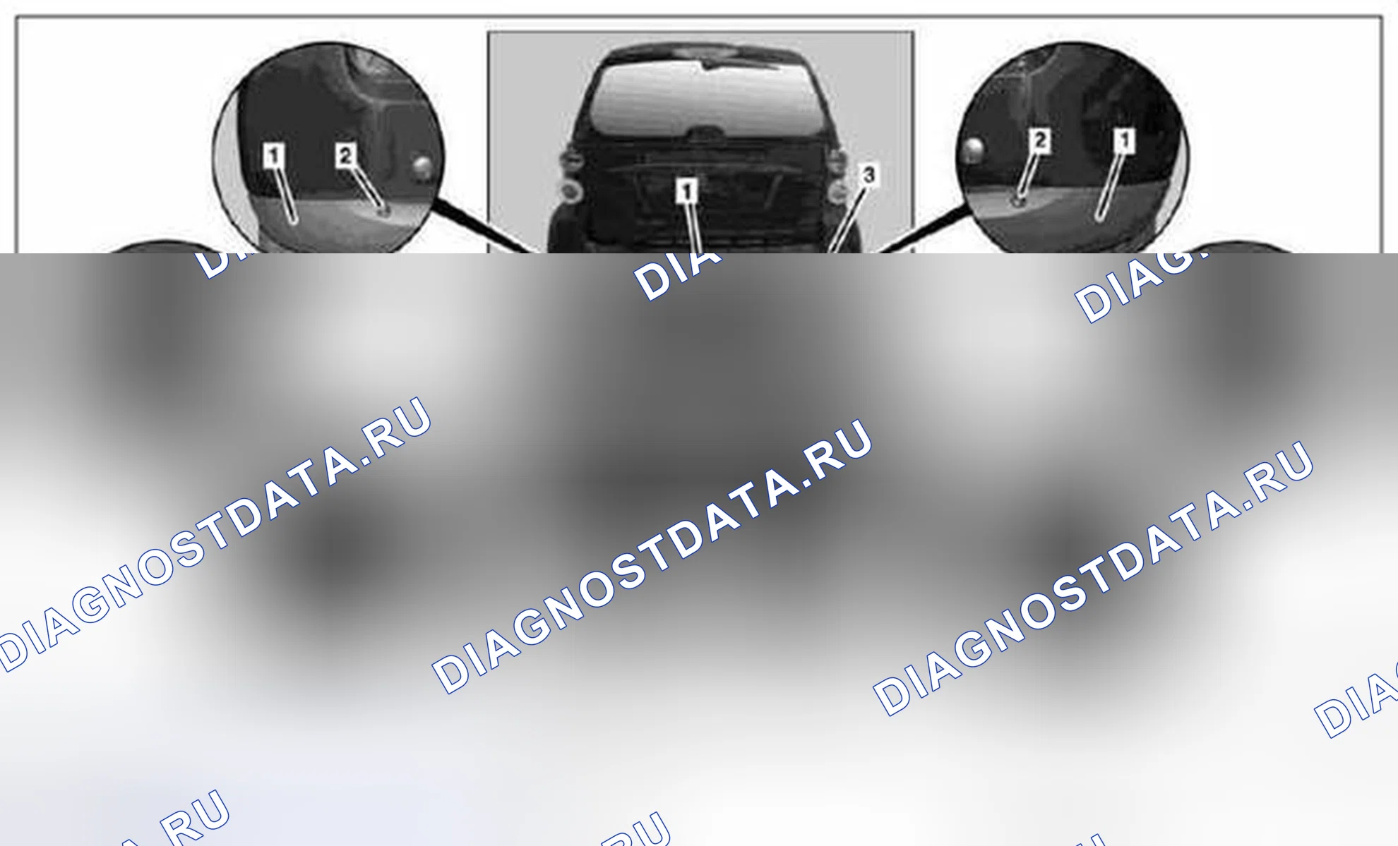 Рис. 43: Снять / установить задний фартук - AR88.30-P-xtegx1 0502MCC. Kia Soul I
