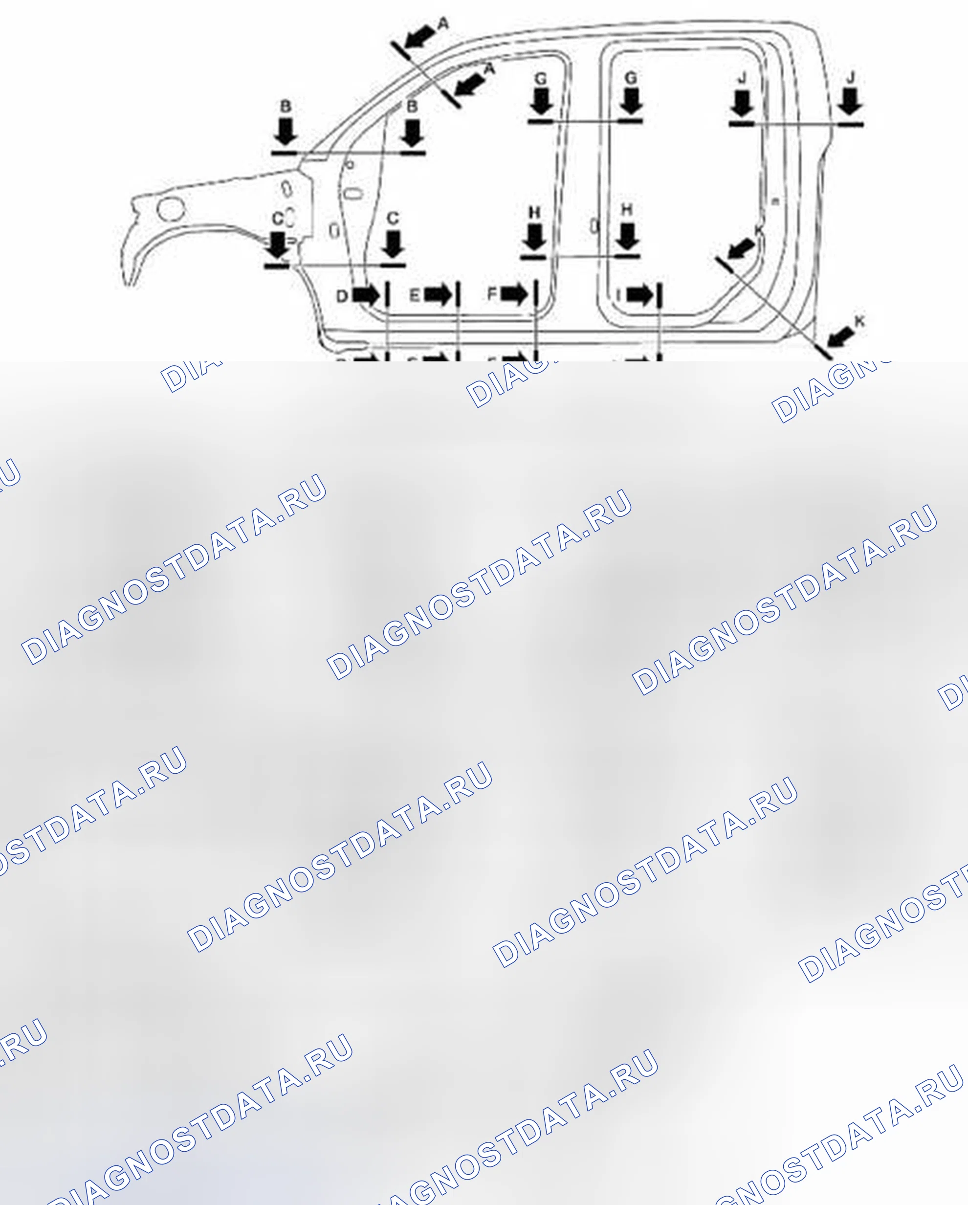 Рис. 4: КАБИНА ЭКИПАЖА ДЛЯ ИЗГОТОВЛЕНИЯ КУЗОВА. Suzuki Equator I