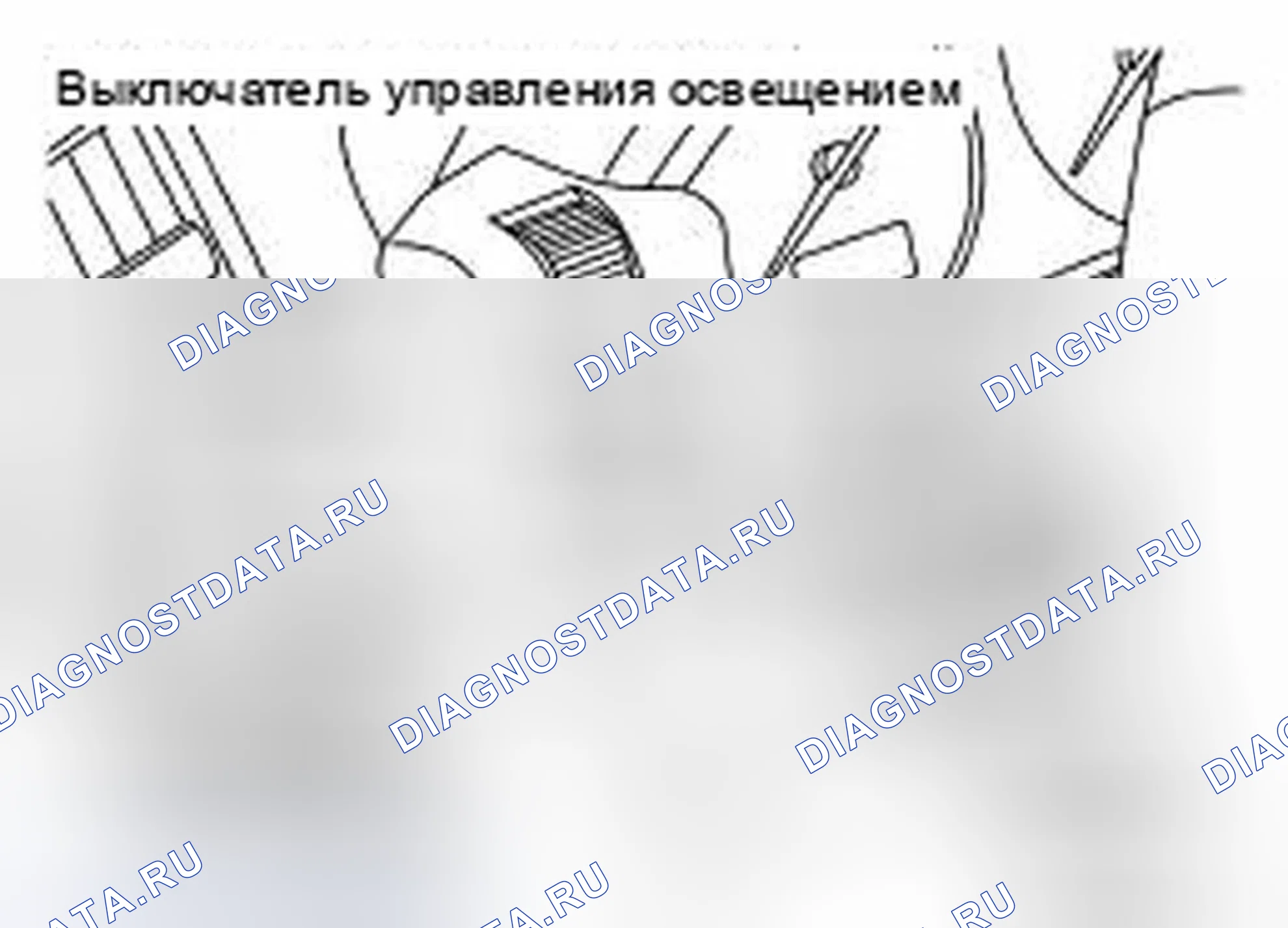 Рис. 176: Ночной режим. Infiniti FX45 I рестайлинг