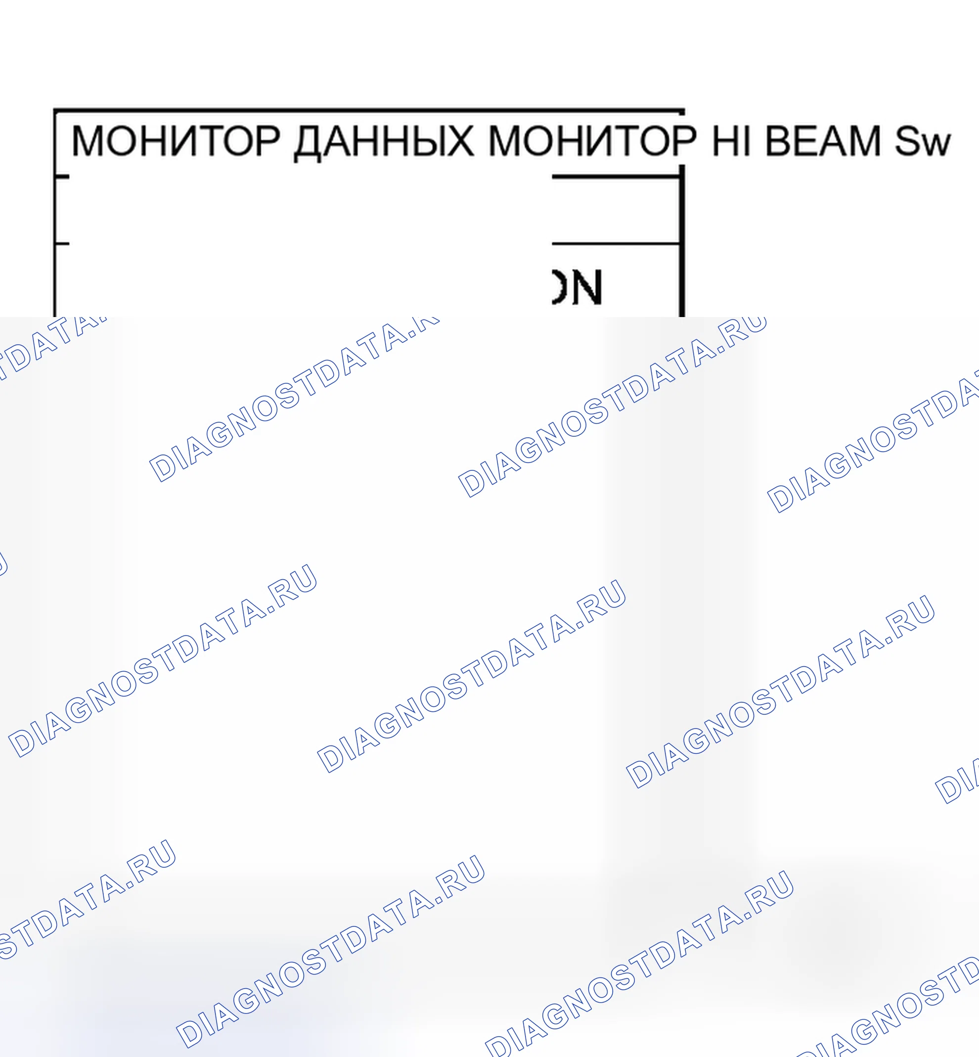 Рис. 12: Фара HI не светится (с обеих сторон). Honda N-WGN I