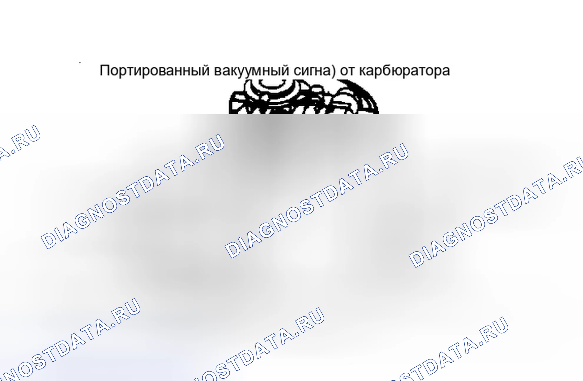 Рис. 27: Угольная канистра и вакуумные шланговые соединения (Concord, Eagle и Spirit показано; Альянс подобный). AMC Eagle I