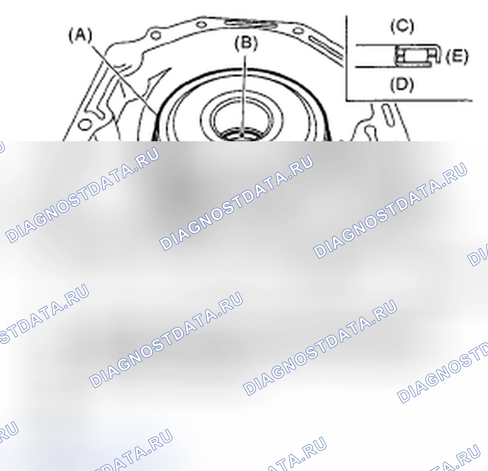 Рис. 513. Subaru Legacy BL/BP рестайлинг