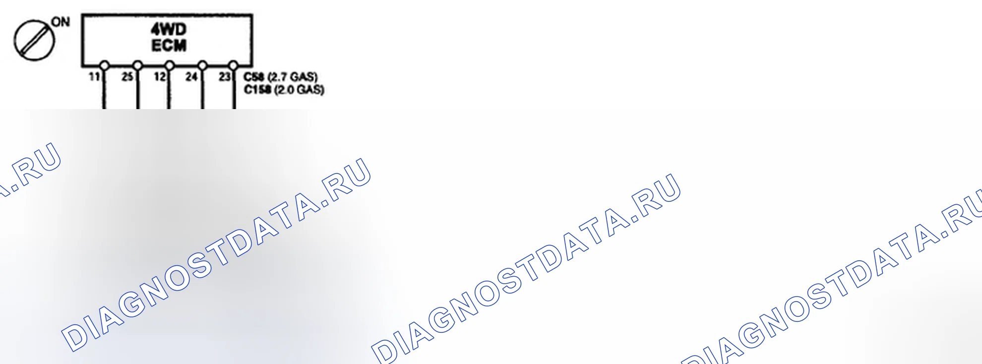 Рис. 8: ПРОВЕРКА ЦЕПИ ПИТАНИЯ. Hyundai Tucson I
