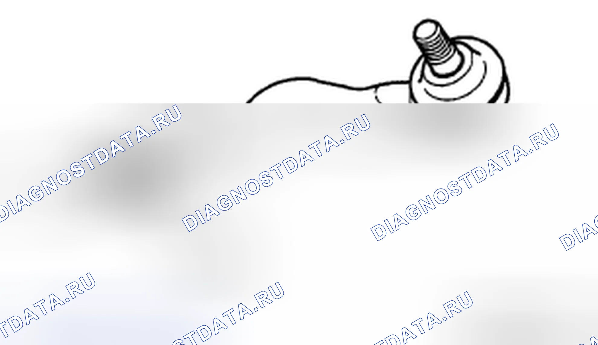 Рис. 19: Демонтаж конца стяжной тяги Примечание. Mazda CX-7 I