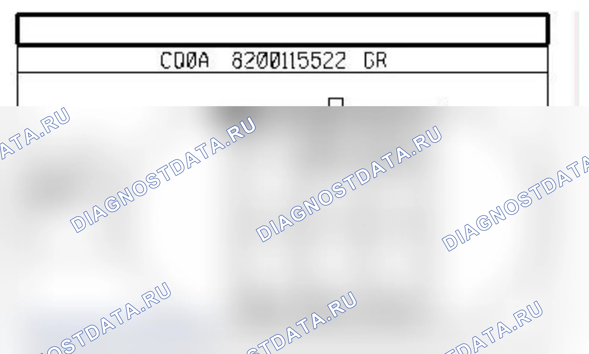 Распиновка разъёма 1340 — Внутреннее зеркало заднего вида. Renault Megane II