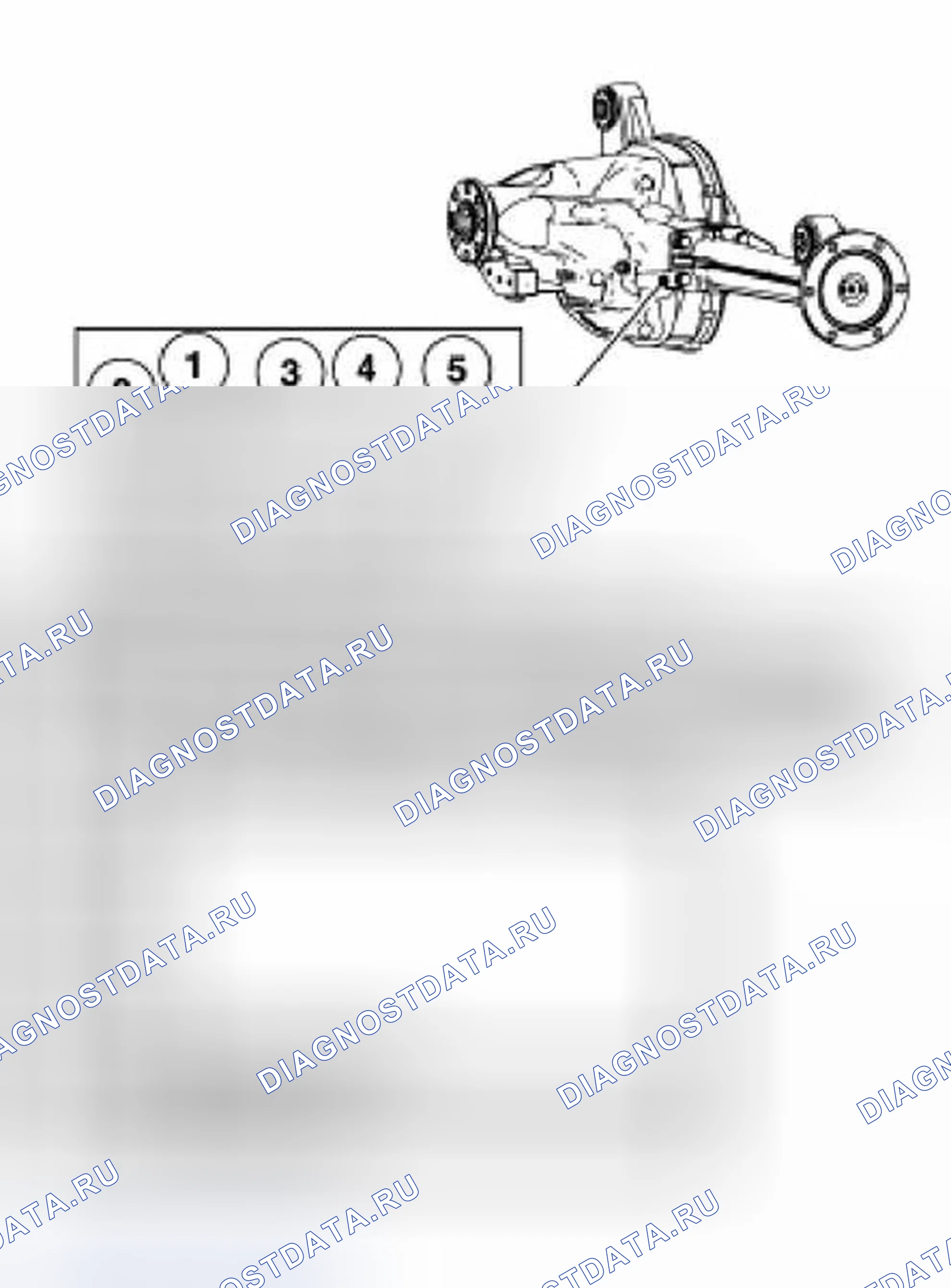 Рис. 790: Идентификационная бирка передней оси. Ford Pickup F150 