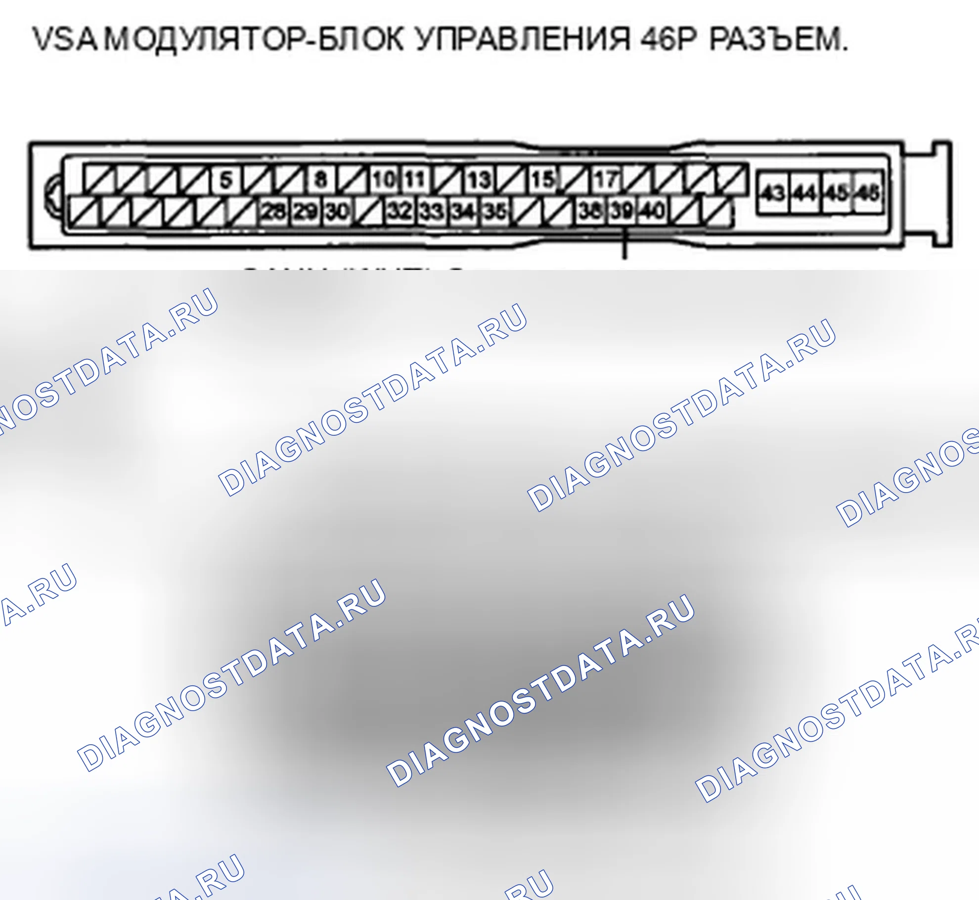 Рис. 578: расшифровка кода ошибки U0122: Неисправность F-CAN (блок управления модуляторами блок управления силовым агрегатом (PCM) (блок управления силовым агрегатом)-VSA). Honda CR-V III рестайлинг