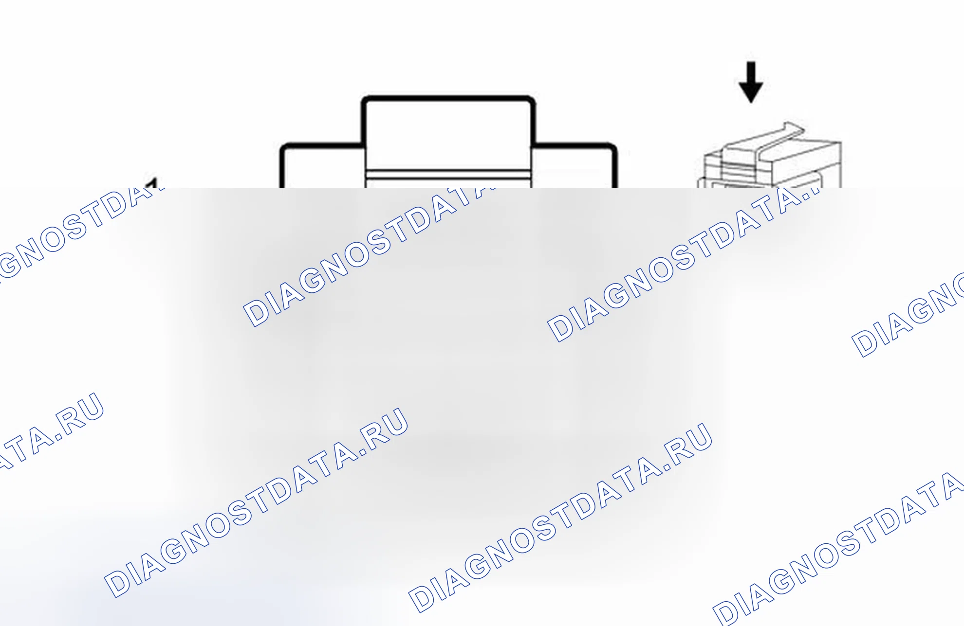 Рис. 13: Переключатель звукового сигнала S33. Chevrolet Spark M300