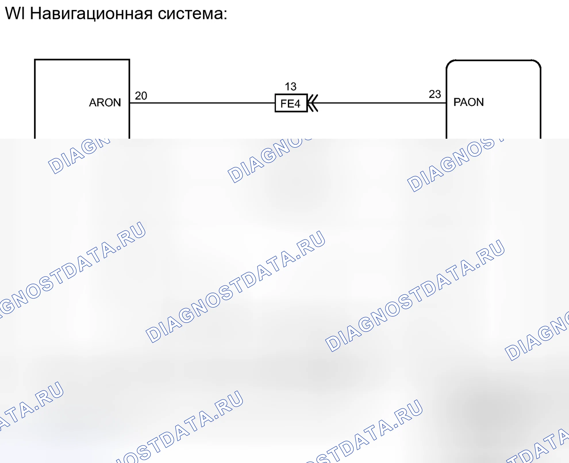 Рис. 262: электросхема. Toyota Land Cruiser 200 рестайлинг